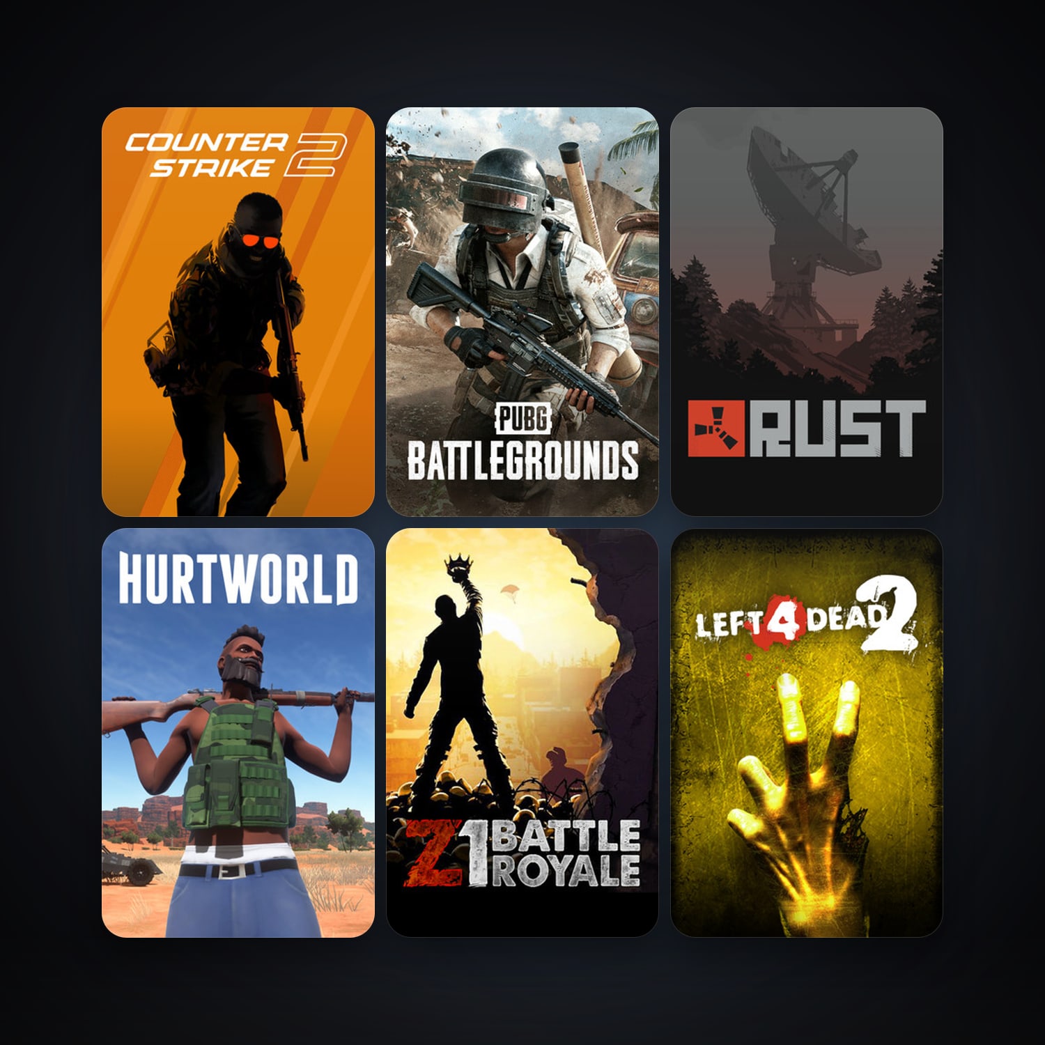 Left 4 Dead 2 + CS2 Prime, 30 games, clean — HabibiAccounts