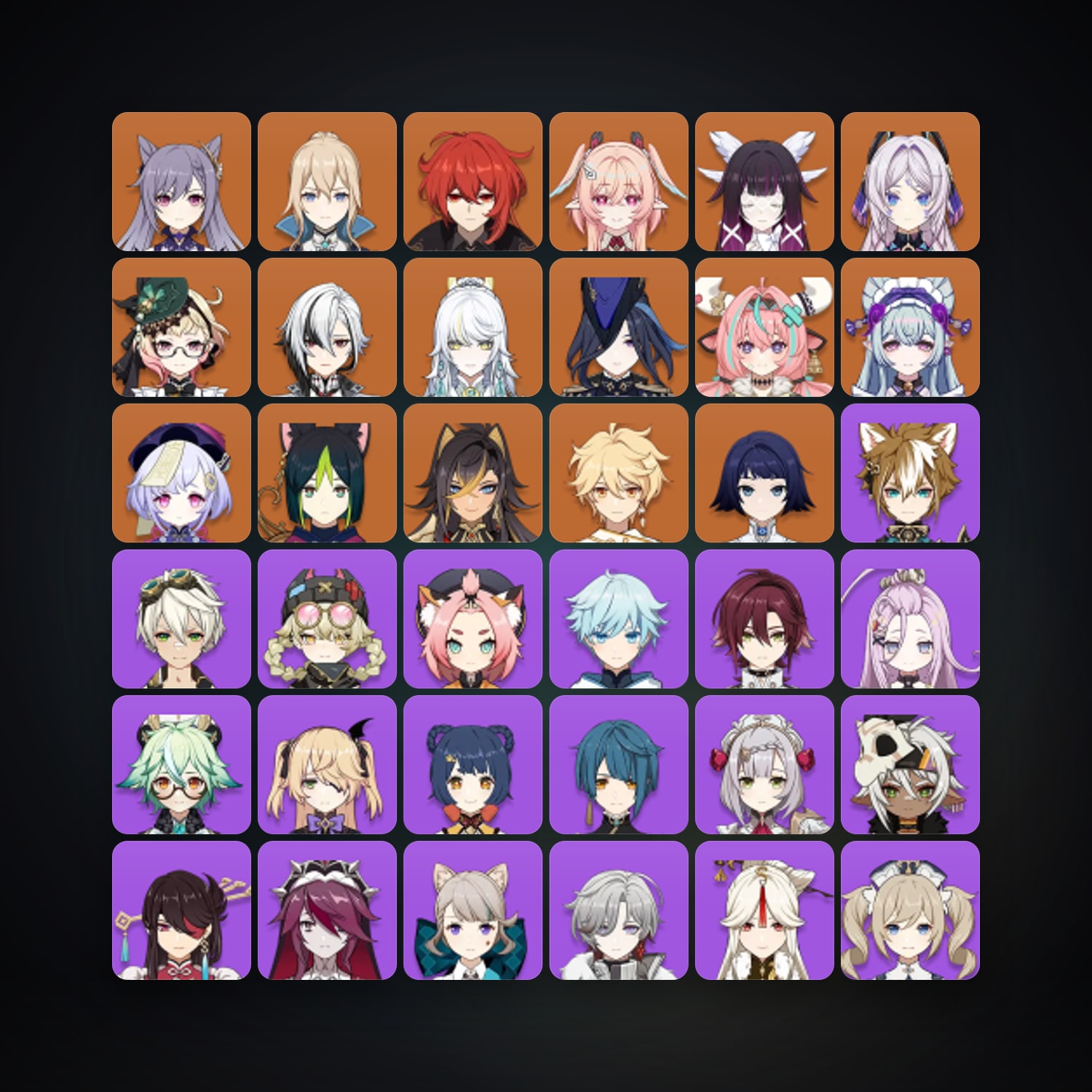 Genshin Impact | AR 58 | 61 Chars | 15× 5★ — Genshin / miHoYo Account · 261412505 — HabibiAccounts