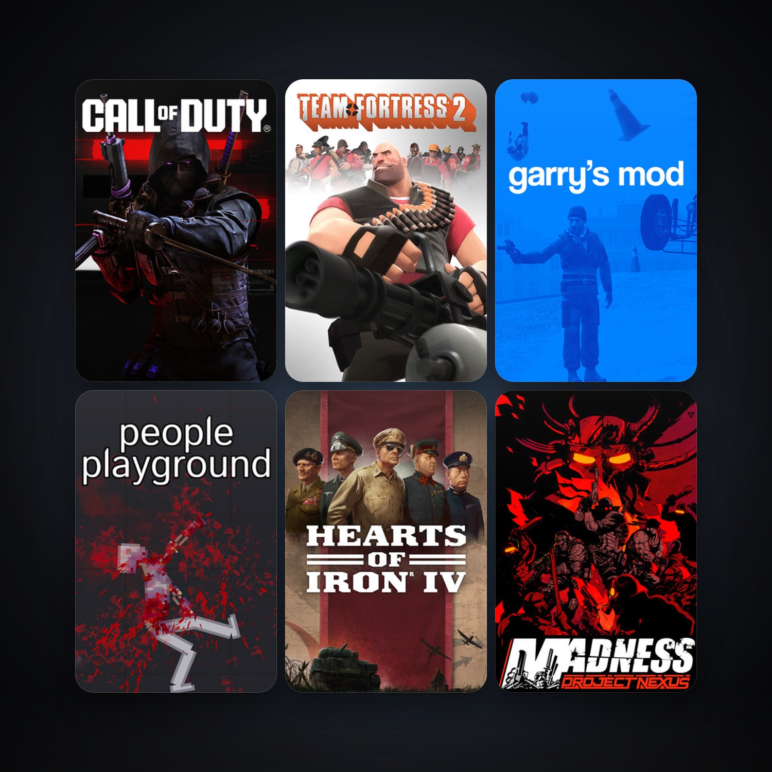 Team Fortress Classic + Half-Life: Opposing Force, 76 games, clean — HabibiAccounts