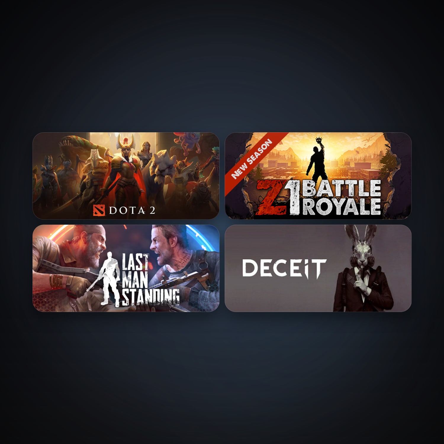 Dota 2 + PAYDAY 2, 6 games, clean — HabibiAccounts