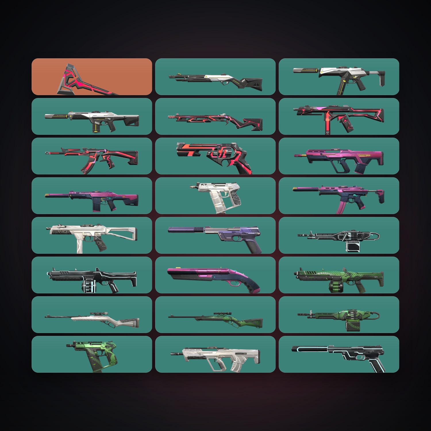 LA Diamond 2 locker — 1 knives, 24 skins, lvl 66 — HabibiAccounts