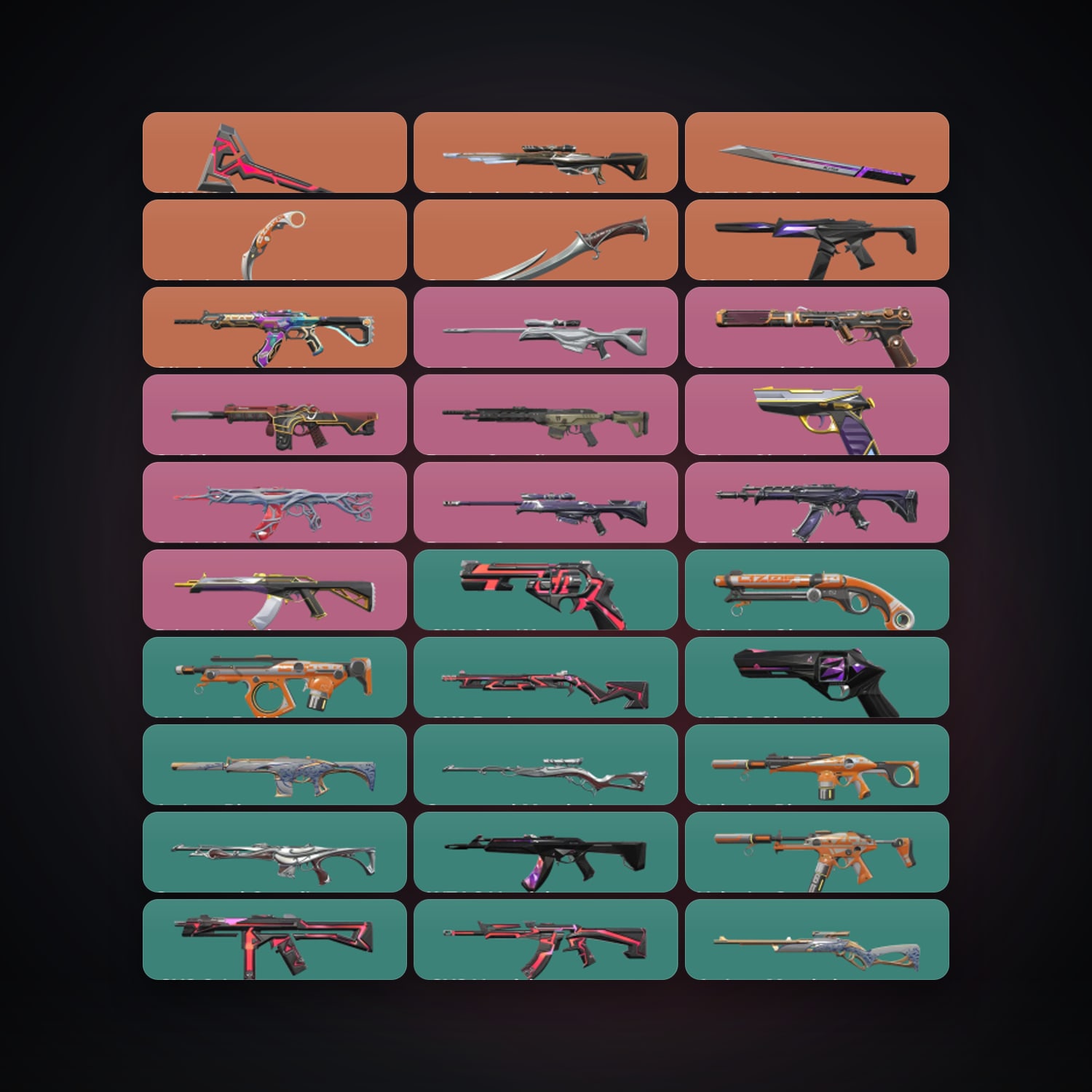 AP Diamond 2 locker — 4 knives, 88 skins, lvl 227 — HabibiAccounts