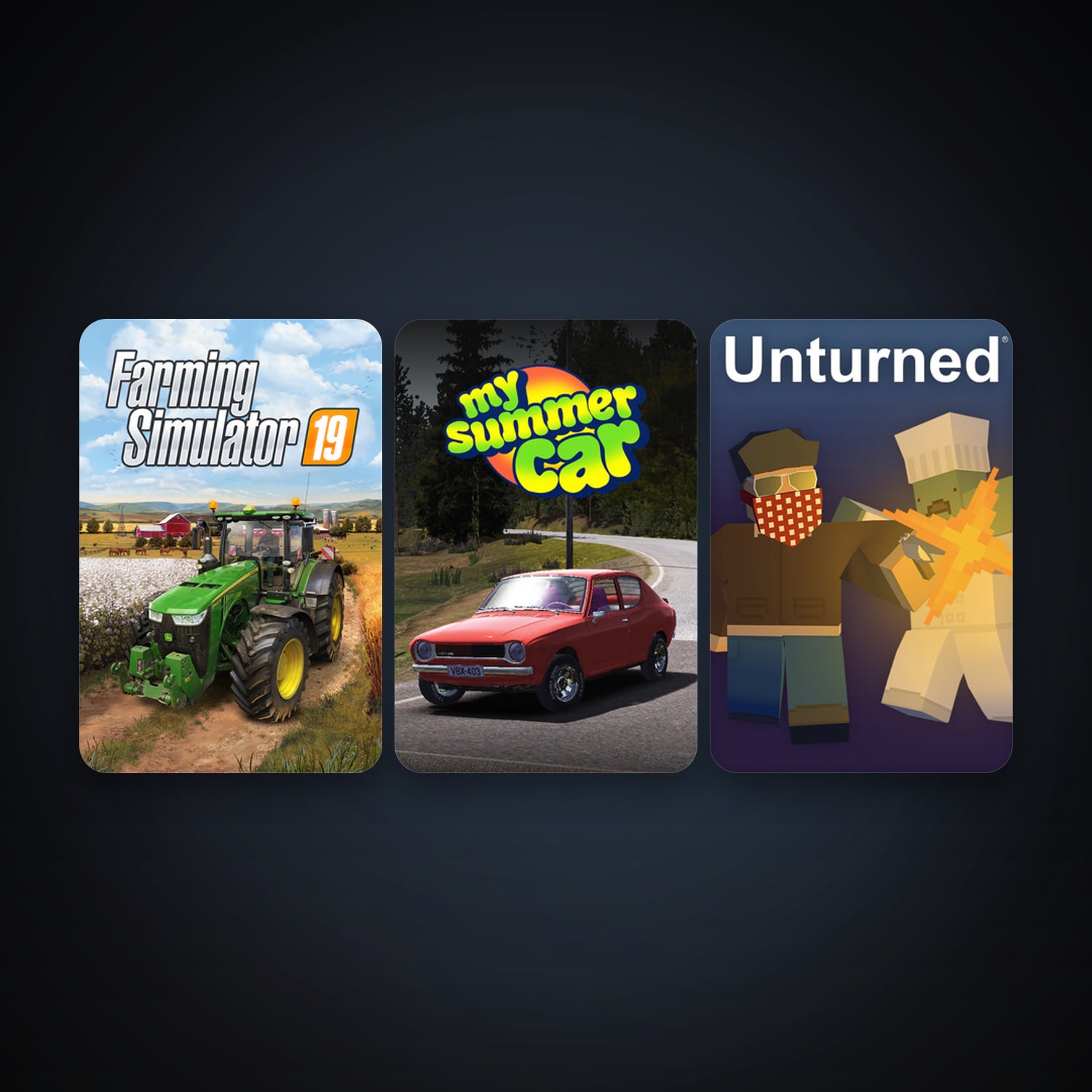 Free CS2 (No Prime) + Unturned, 6 games, clean — HabibiAccounts