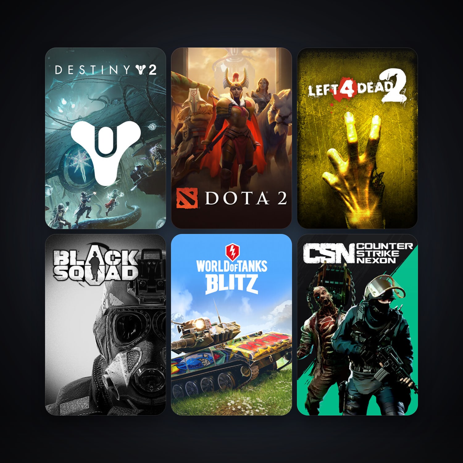 Left 4 Dead 2 + Dota 2, 10 games, clean — HabibiAccounts
