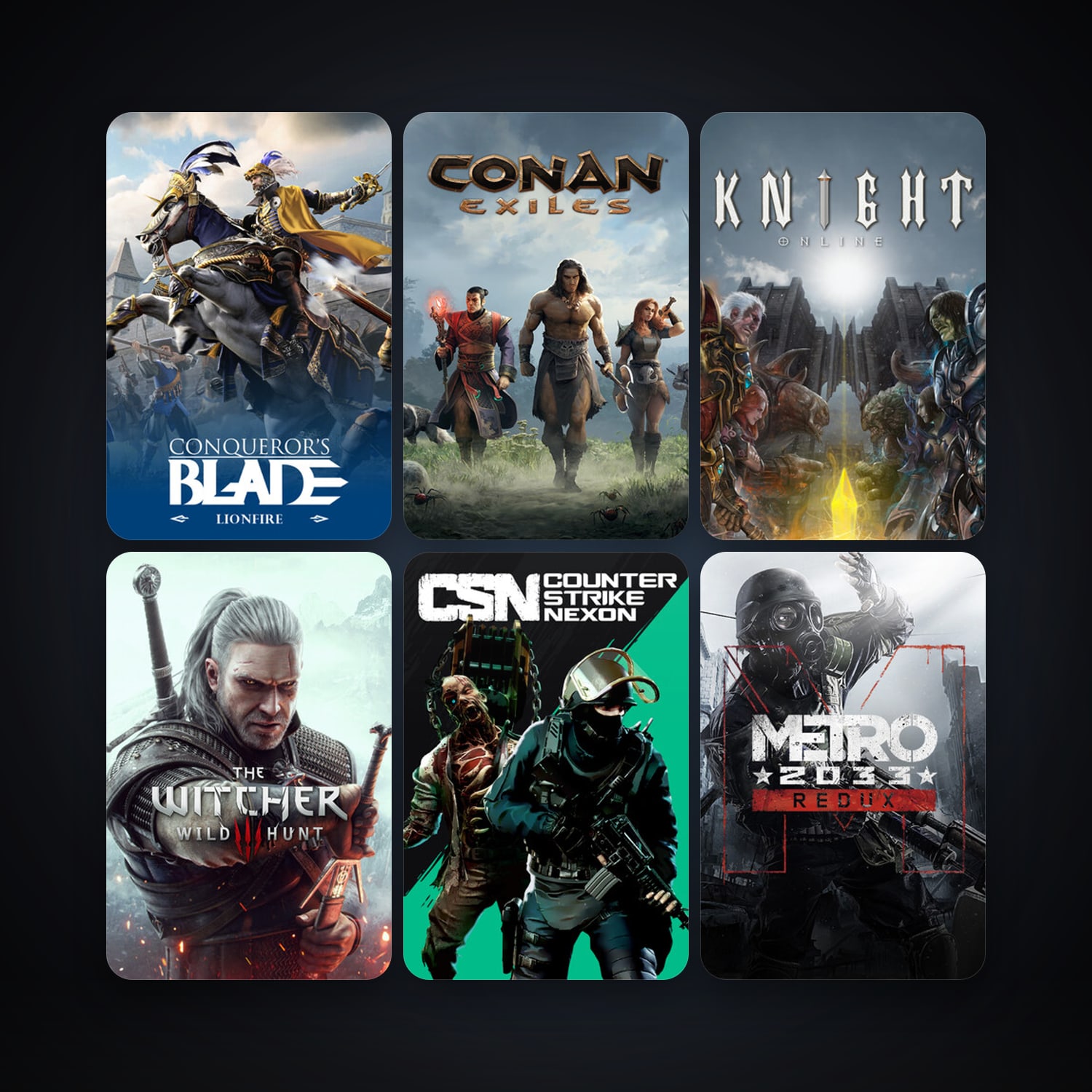 Counter-Strike Nexon: Studio + Metro 2033 Redux, 12 games, clean — HabibiAccounts