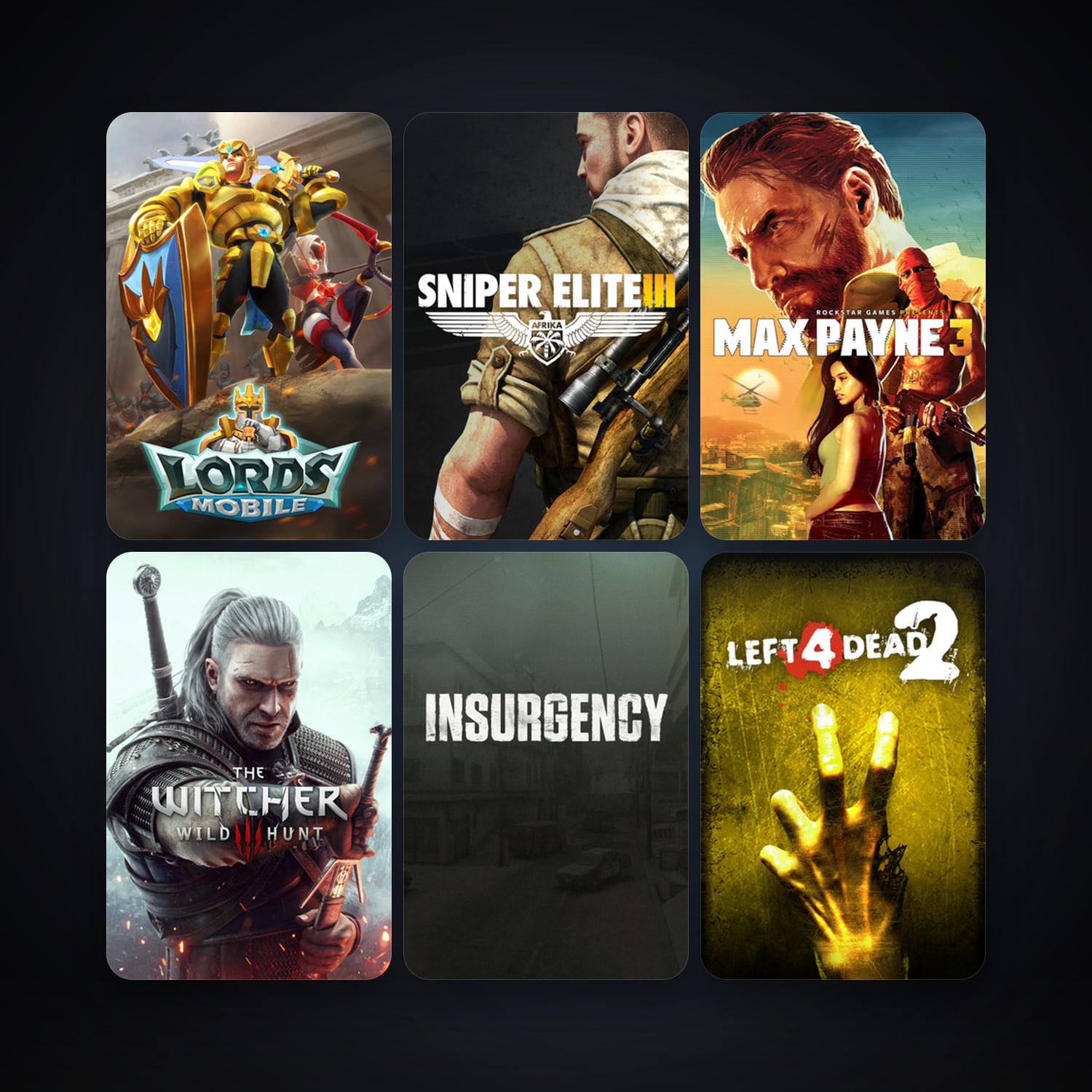 Left 4 Dead + Left 4 Dead 2, 40 games, Steam 12, clean — HabibiAccounts
