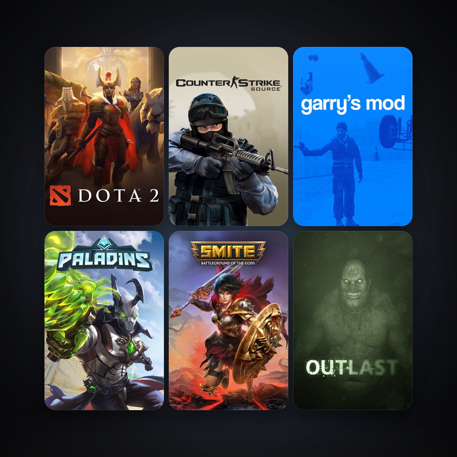 Counter-Strike: Source + Dota 2, 14 games, clean — HabibiAccounts