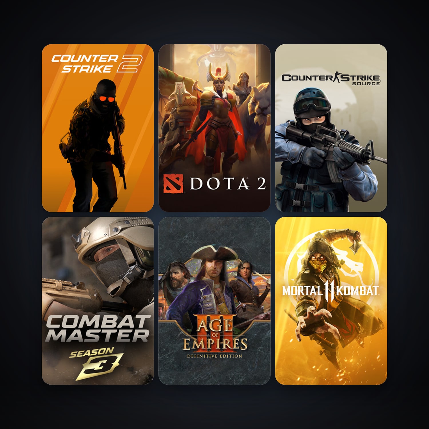 Half-Life + Counter-Strike: Source, 65 games, Steam 23, clean — HabibiAccounts