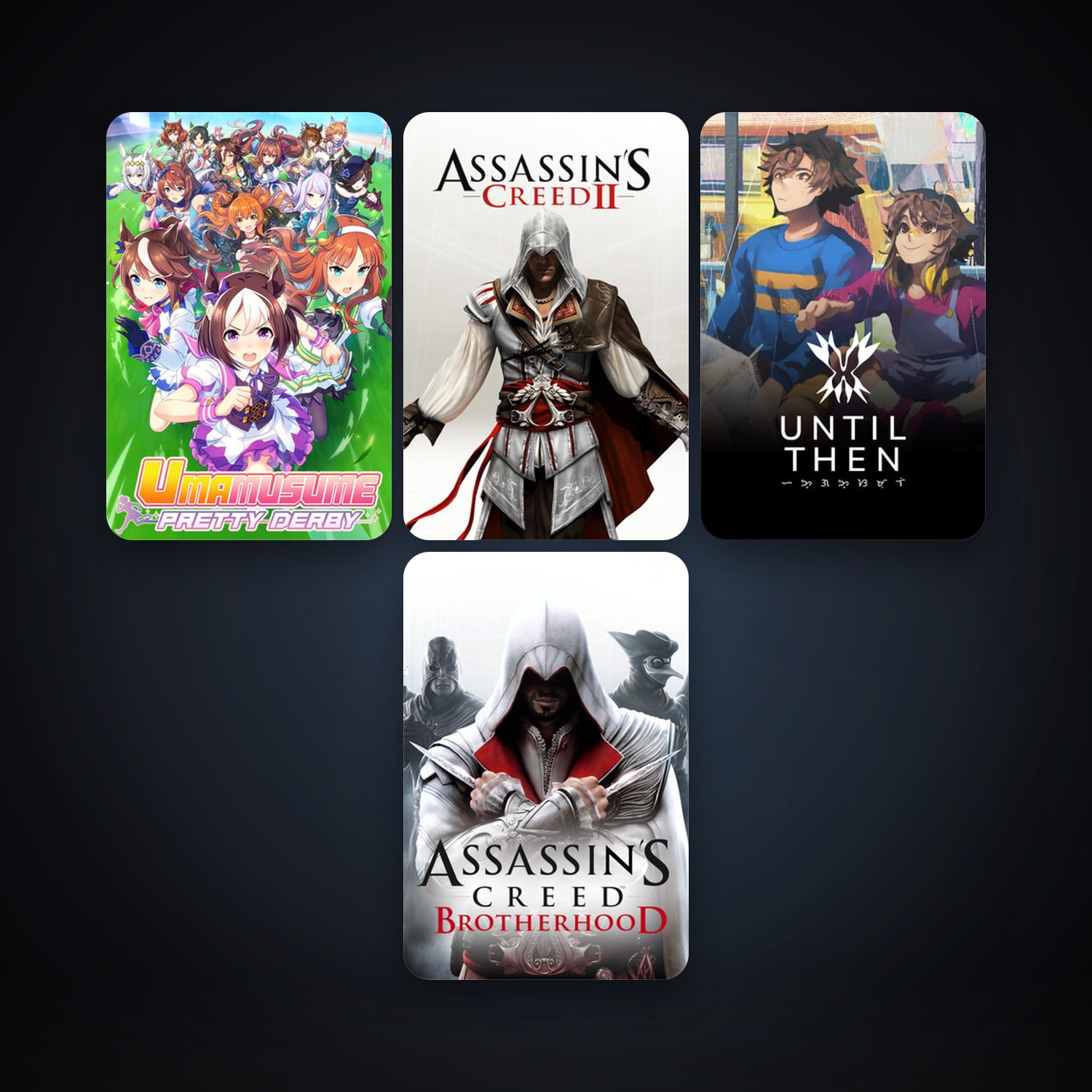 Assassin's Creed 2 Deluxe Edition + Assassin’s Creed Brotherhood, 4 games, clean — HabibiAccounts
