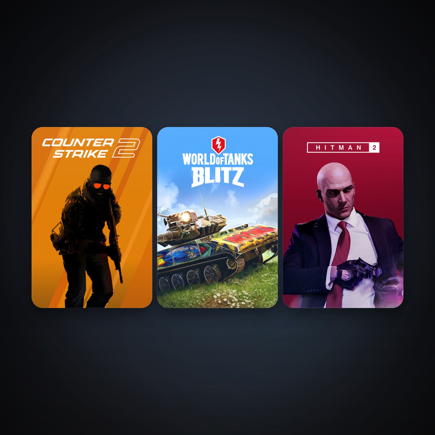 CS2 Prime + World of Tanks Blitz, 4 games, clean — HabibiAccounts