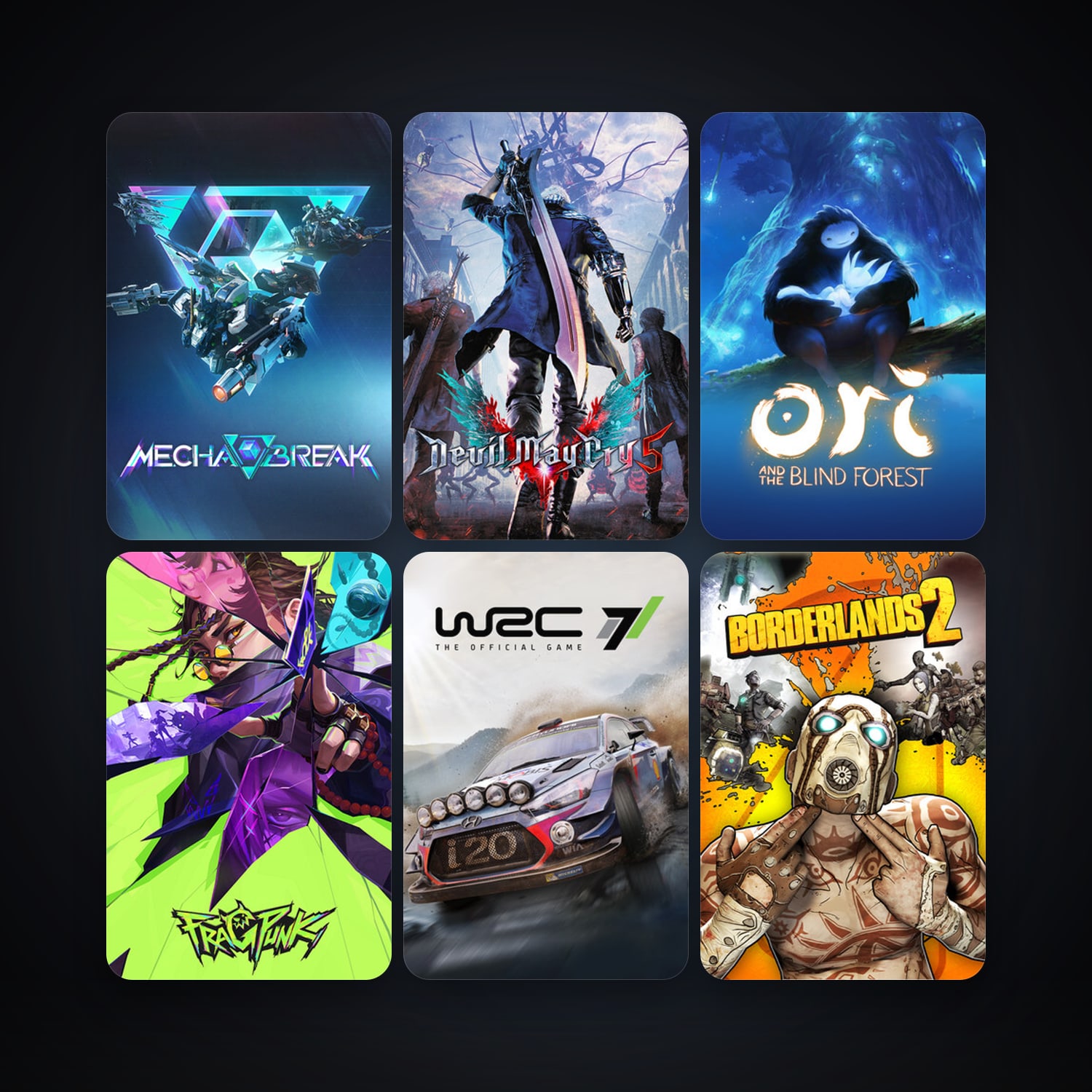 Borderlands 2 + Ori and the Blind Forest, 35 games, clean — HabibiAccounts