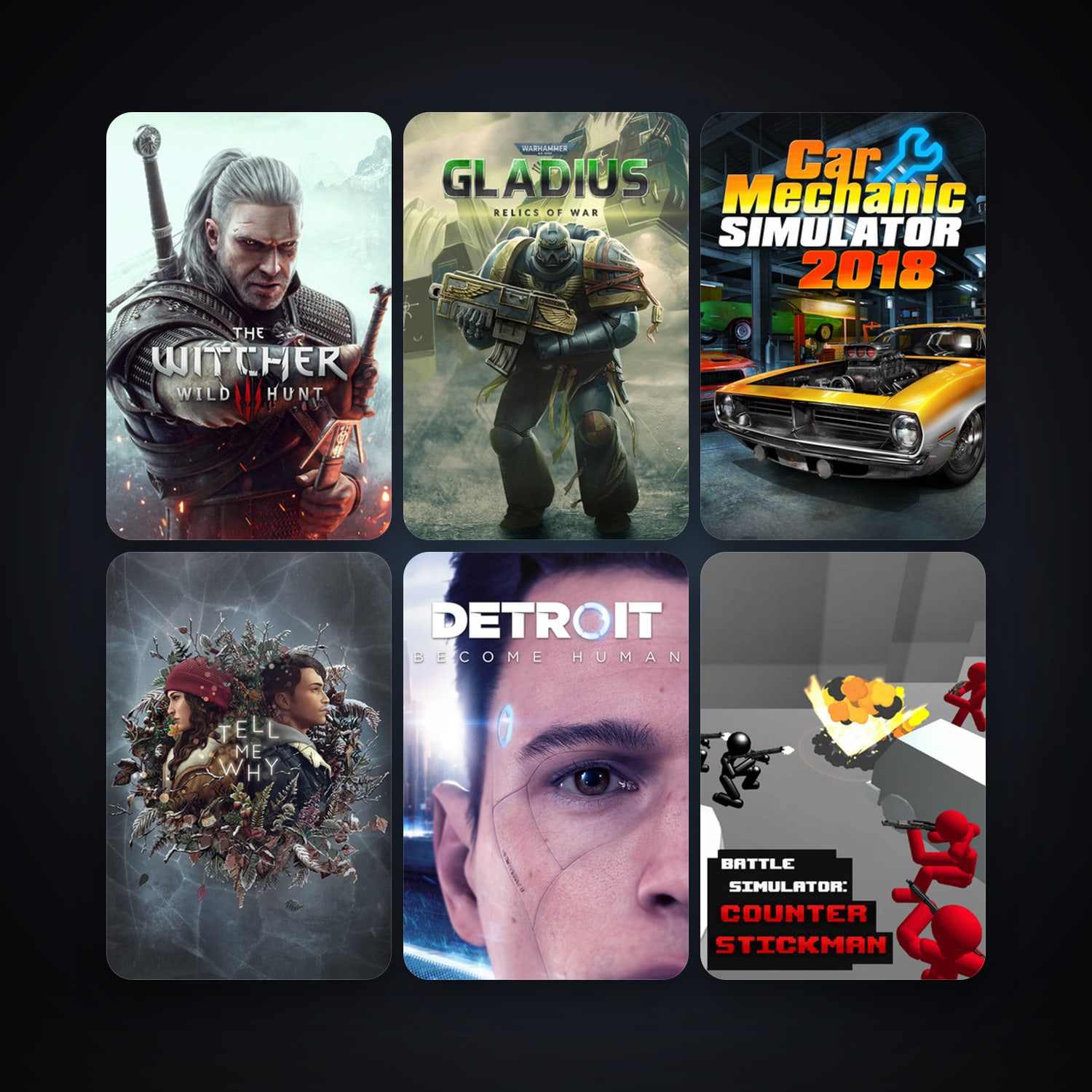 The Witcher 3: Wild Hunt + The Deed: Dynasty, 23 games, clean — HabibiAccounts