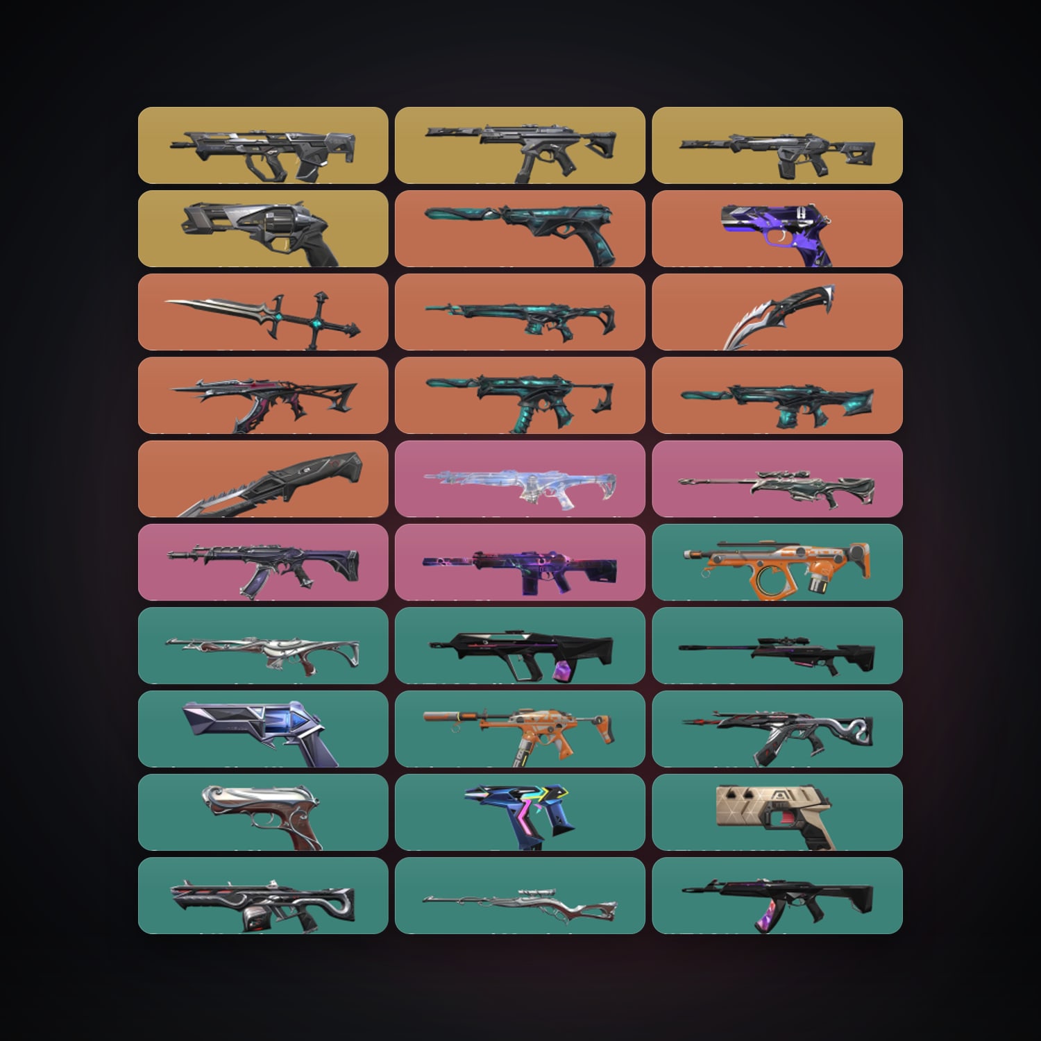 AP Silver 2 locker — 3 knives, 68 skins, lvl 195 — HabibiAccounts