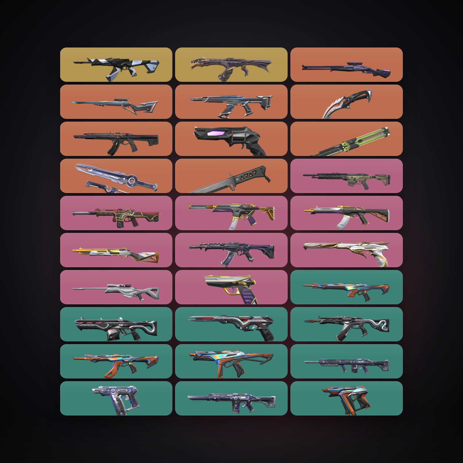 EU Silver 3 locker — 4 knives, 57 skins, lvl 119 — HabibiAccounts