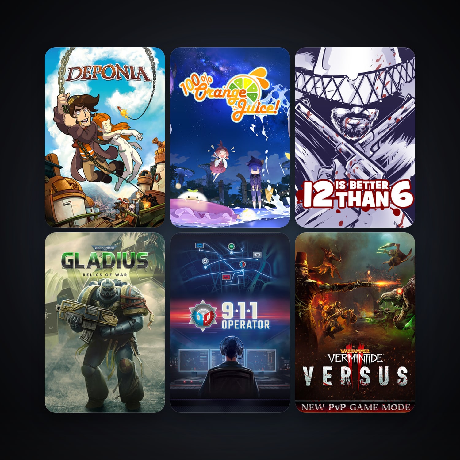 Deponia + 100% Orange Juice, 49 games, clean — HabibiAccounts