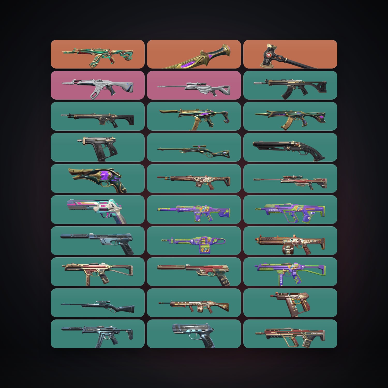EU Silver 1 locker — 2 knives, 30 skins, lvl 121 — HabibiAccounts
