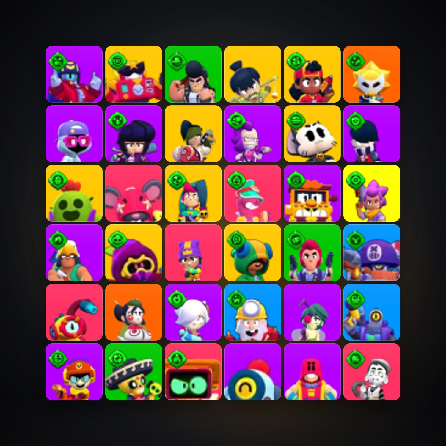 106 Brawlers | 62.9K Trophies — Supercell Account — HabibiAccounts