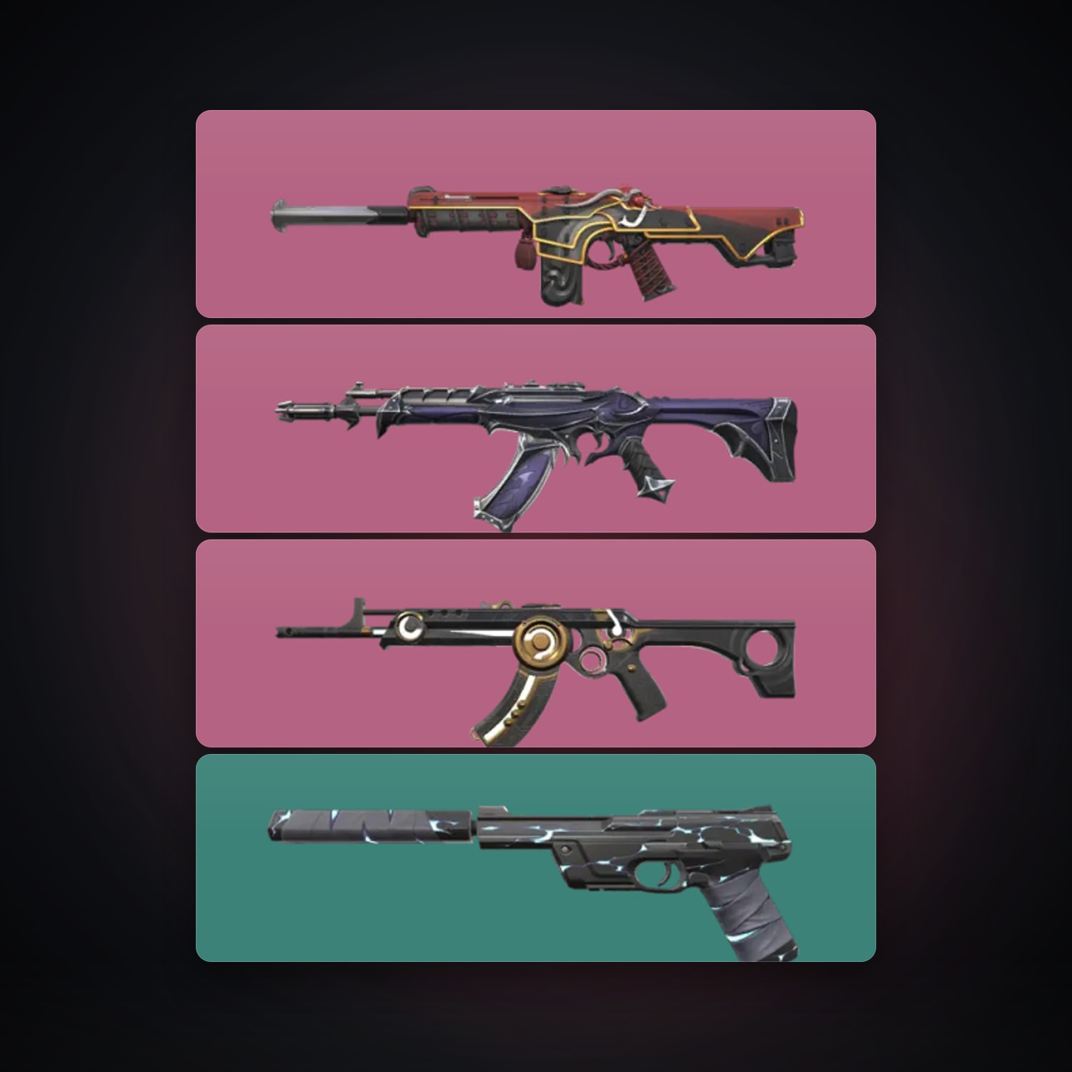 AP Gold 2 locker — 5 skins, lvl 80 — HabibiAccounts