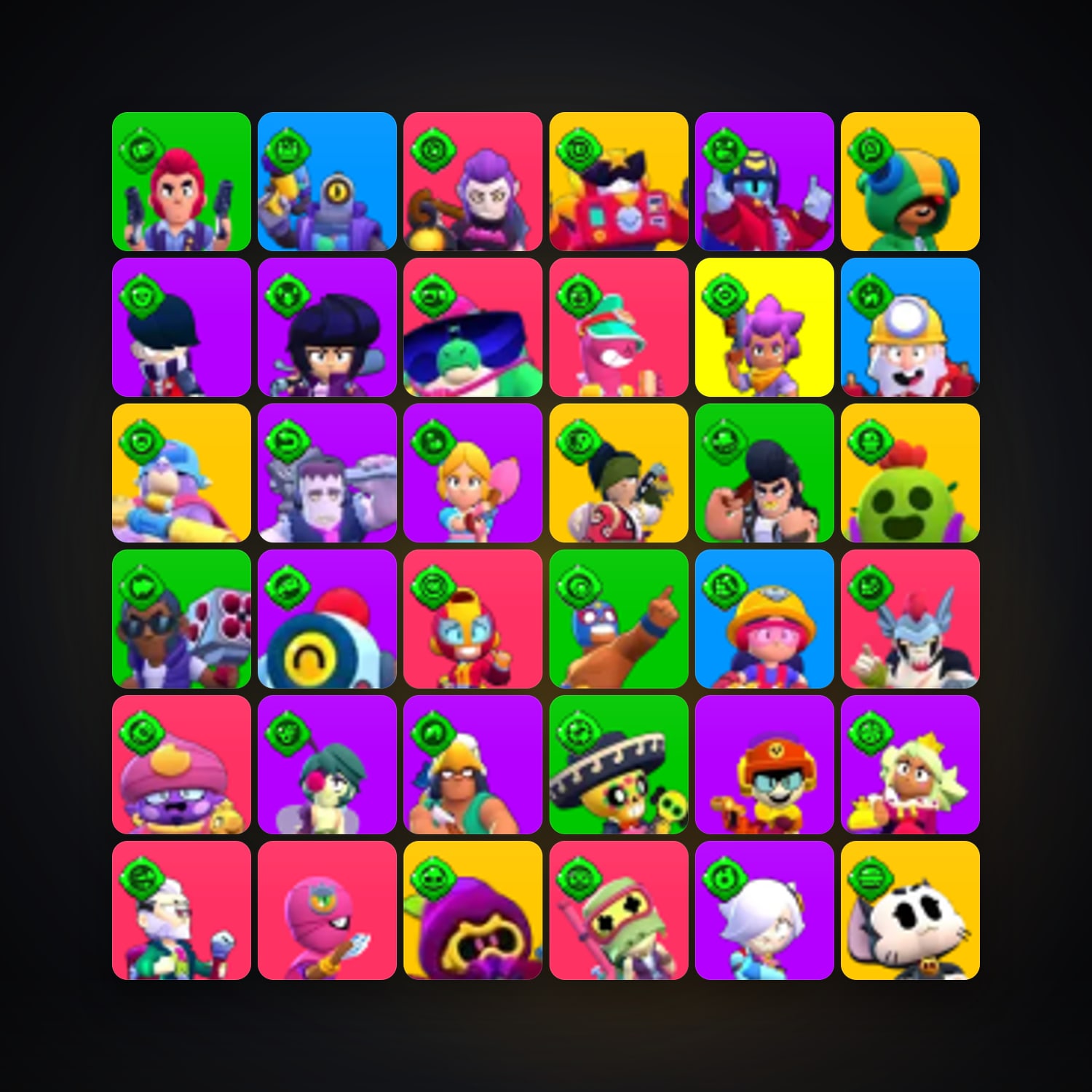 106 Brawlers | 51.4K Trophies — Supercell Account — HabibiAccounts