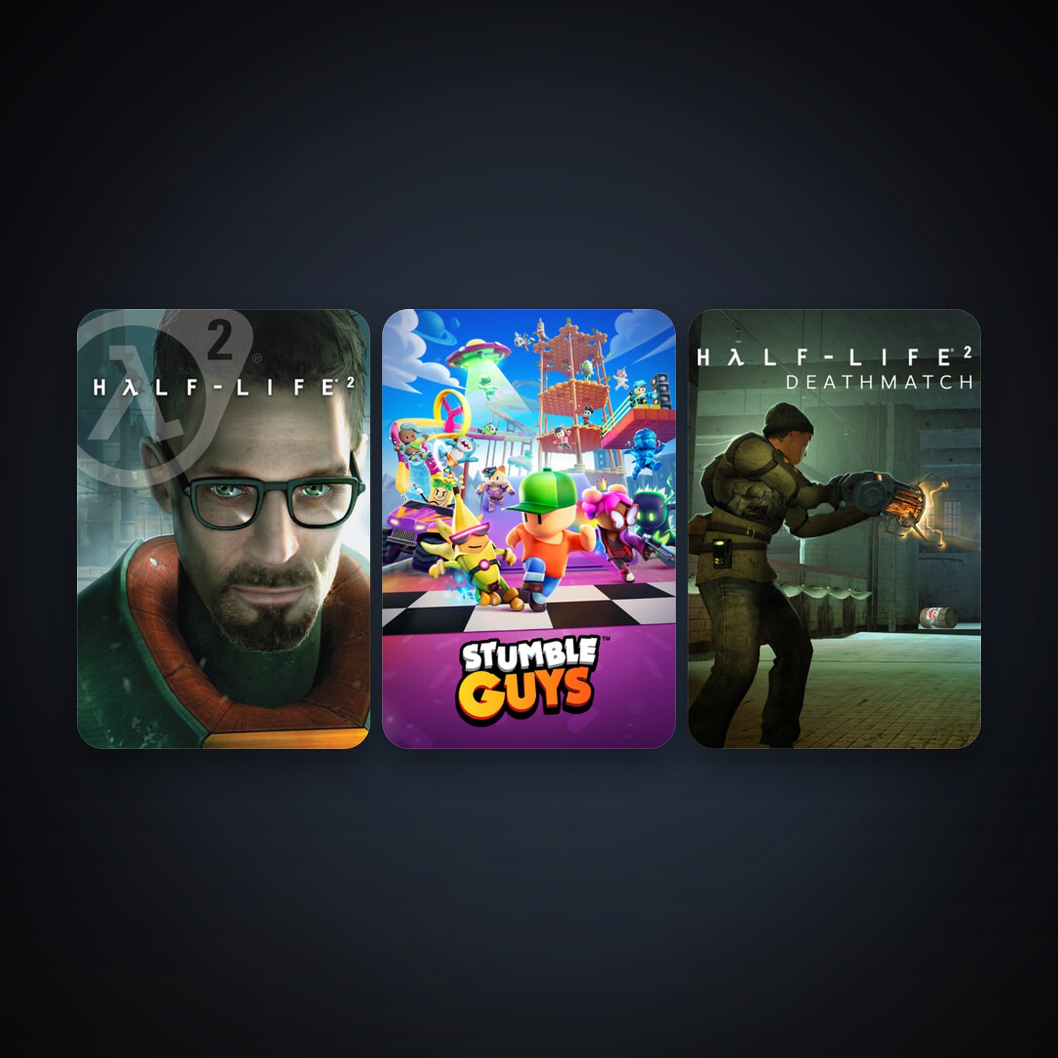 Half-Life 2 + Half-Life 2: Deathmatch, 8 games, clean — HabibiAccounts