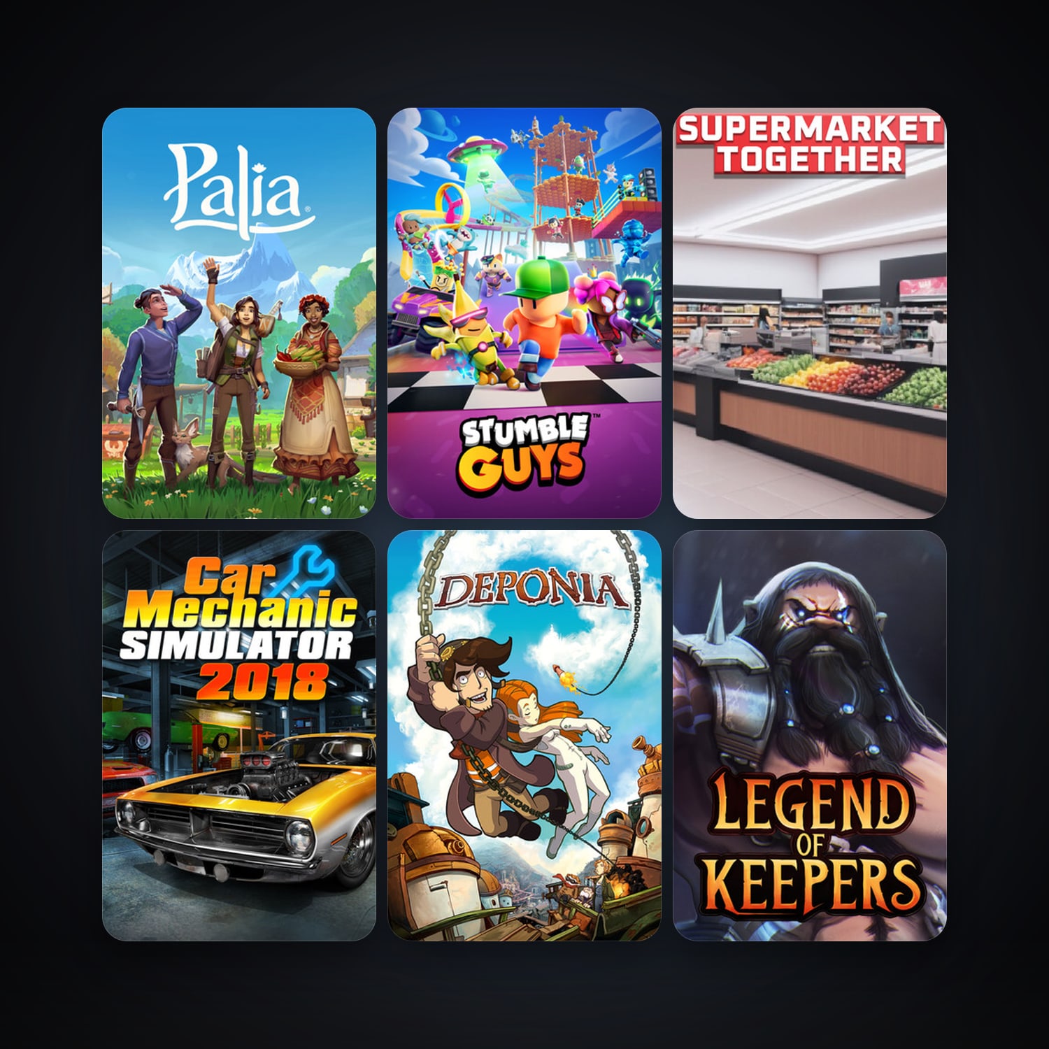 Deponia + Car Mechanic Simulator 2018, 17 games, clean — HabibiAccounts