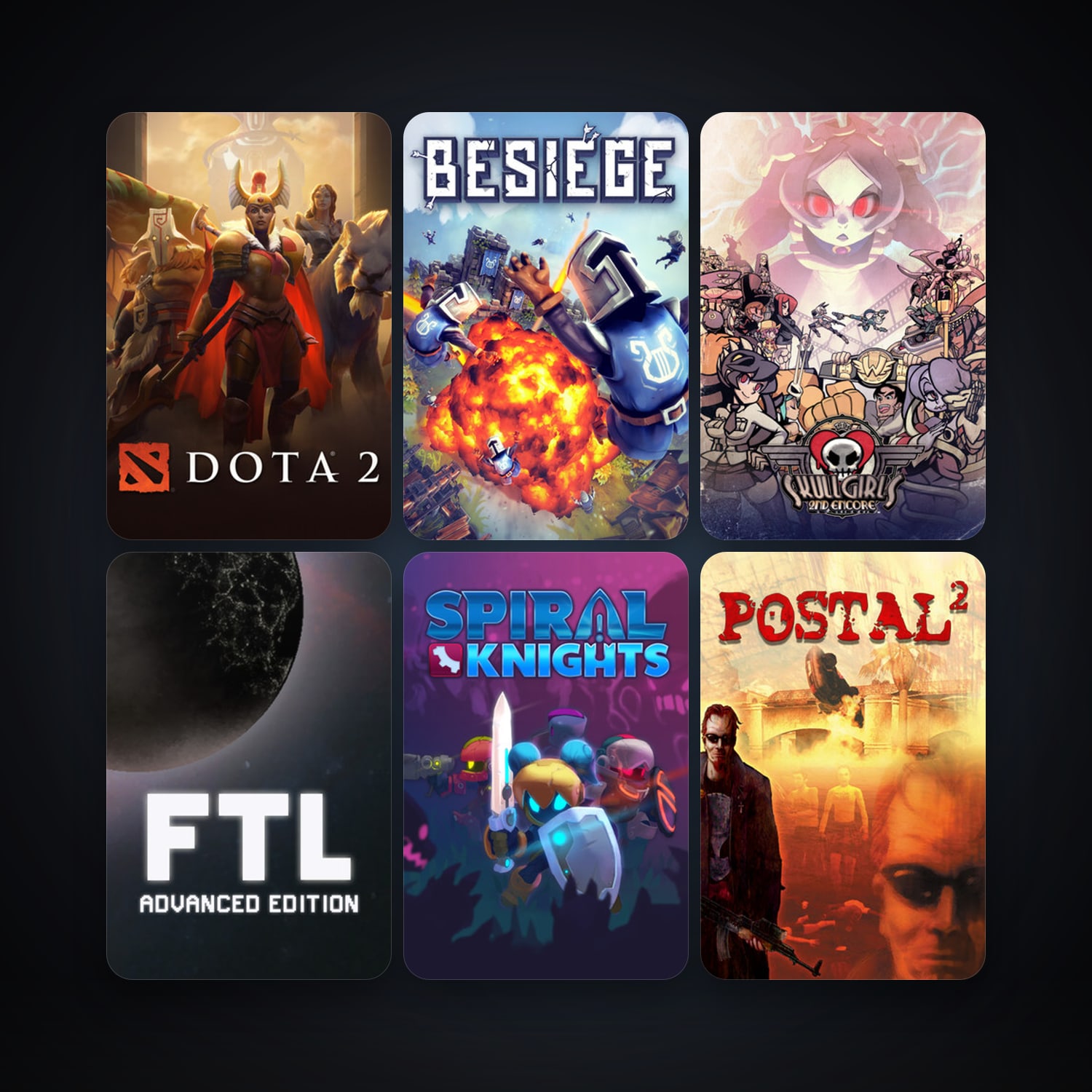 Dota 2 + Spiral Knights, 15 games, clean — HabibiAccounts