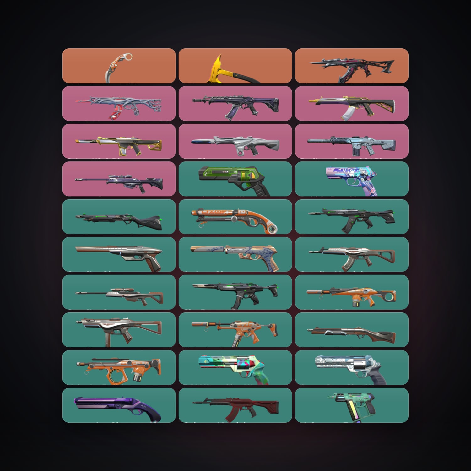 AP Silver 1 locker — 2 knives, 64 skins, lvl 268 — HabibiAccounts