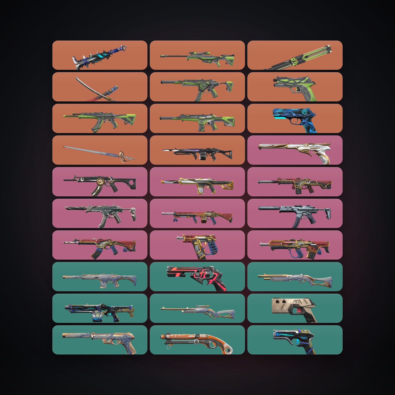 AP Diamond 1 locker — 4 knives, 77 skins, lvl 295 — HabibiAccounts