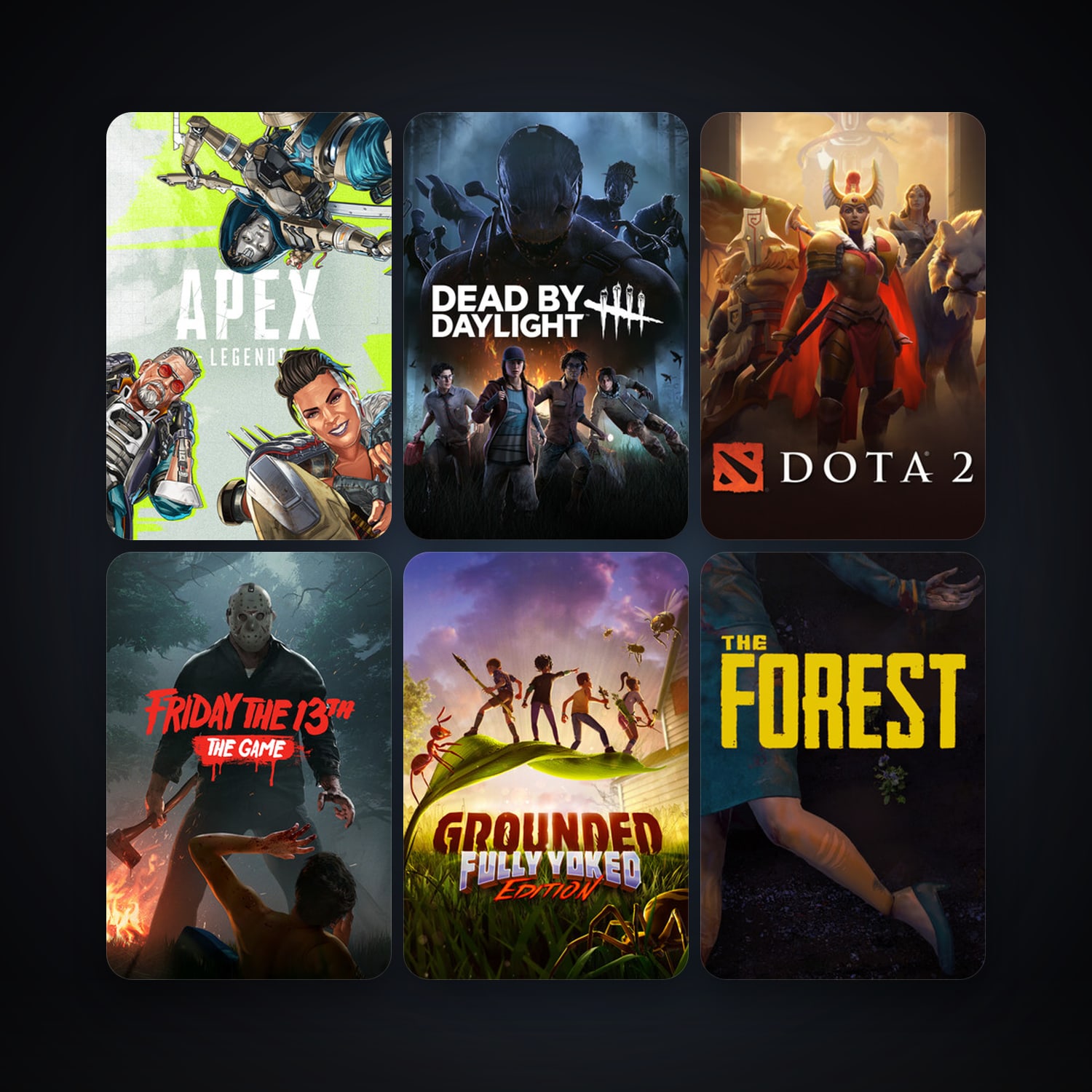 Dota 2 + The Forest, 38 games, clean — HabibiAccounts