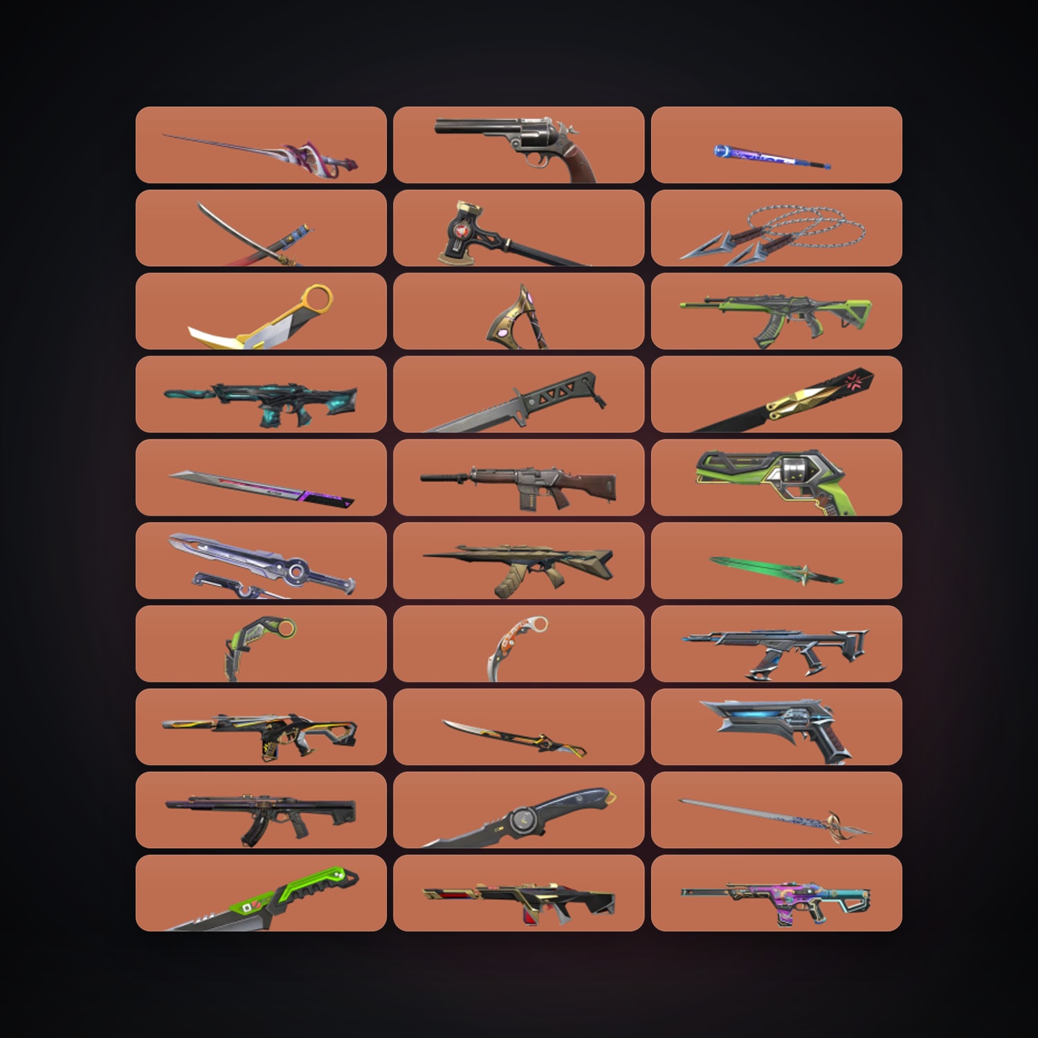 EU Silver 3 locker — 18 knives, 200 skins, lvl 278 — HabibiAccounts