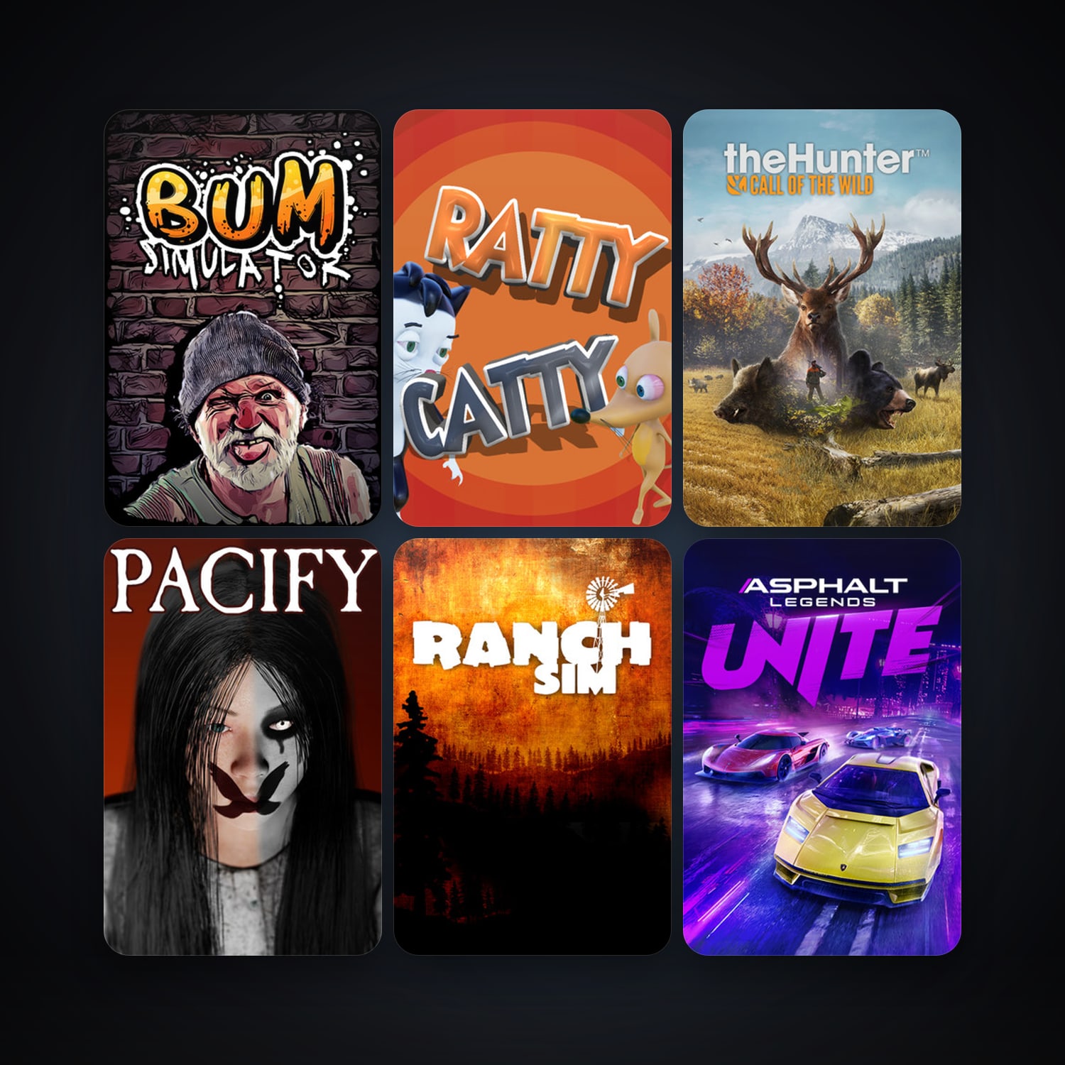 theHunter: Call of the Wild + Ratty Catty, 9 games, clean — HabibiAccounts
