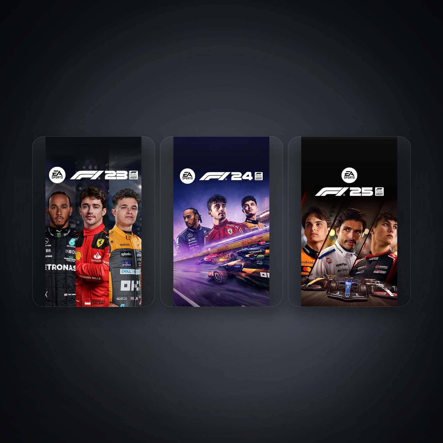 EA F1 23 + F1 24 — CO — 3 games — HabibiAccounts