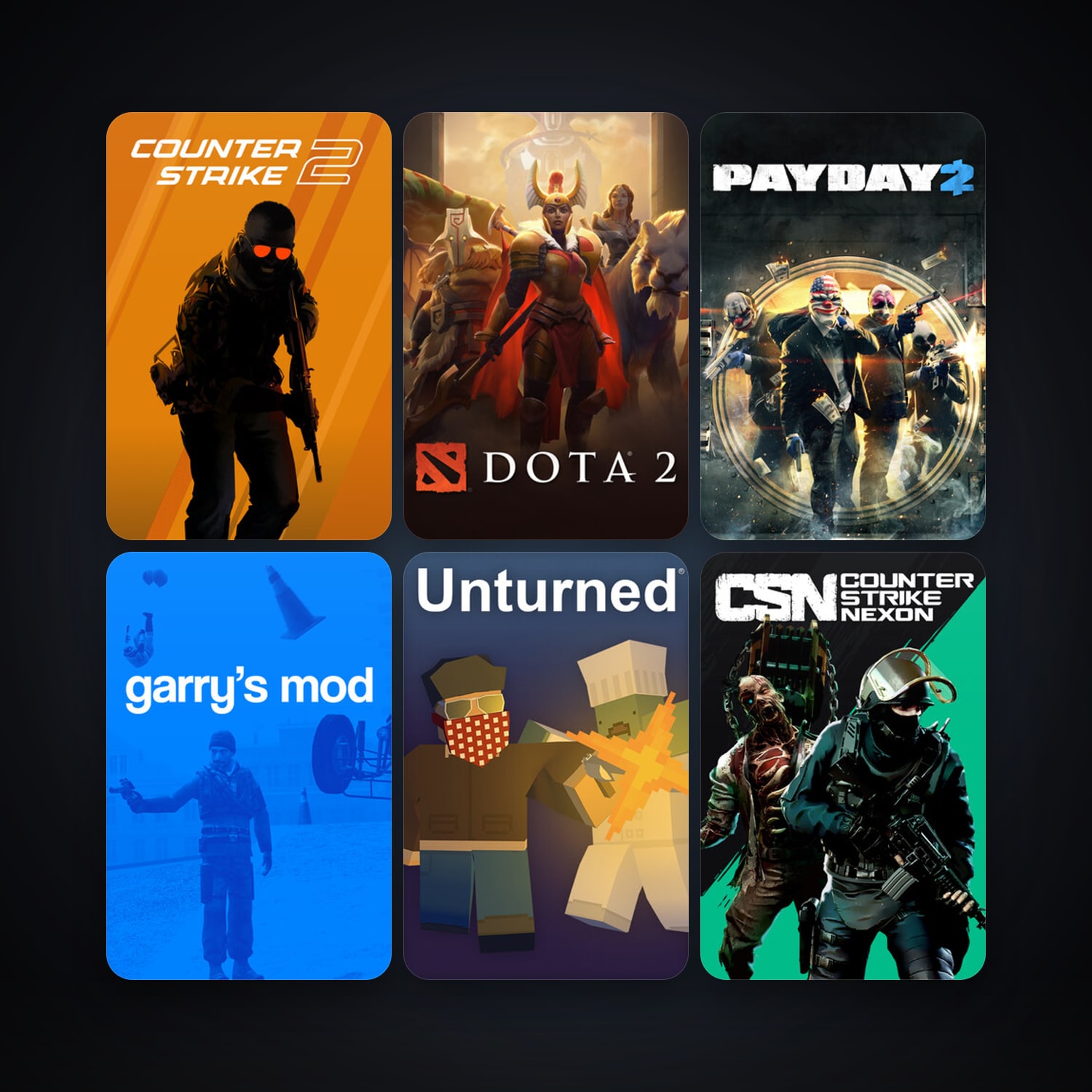 Dota 2 + CS2 Prime, 17 games, clean · 261452866 — HabibiAccounts
