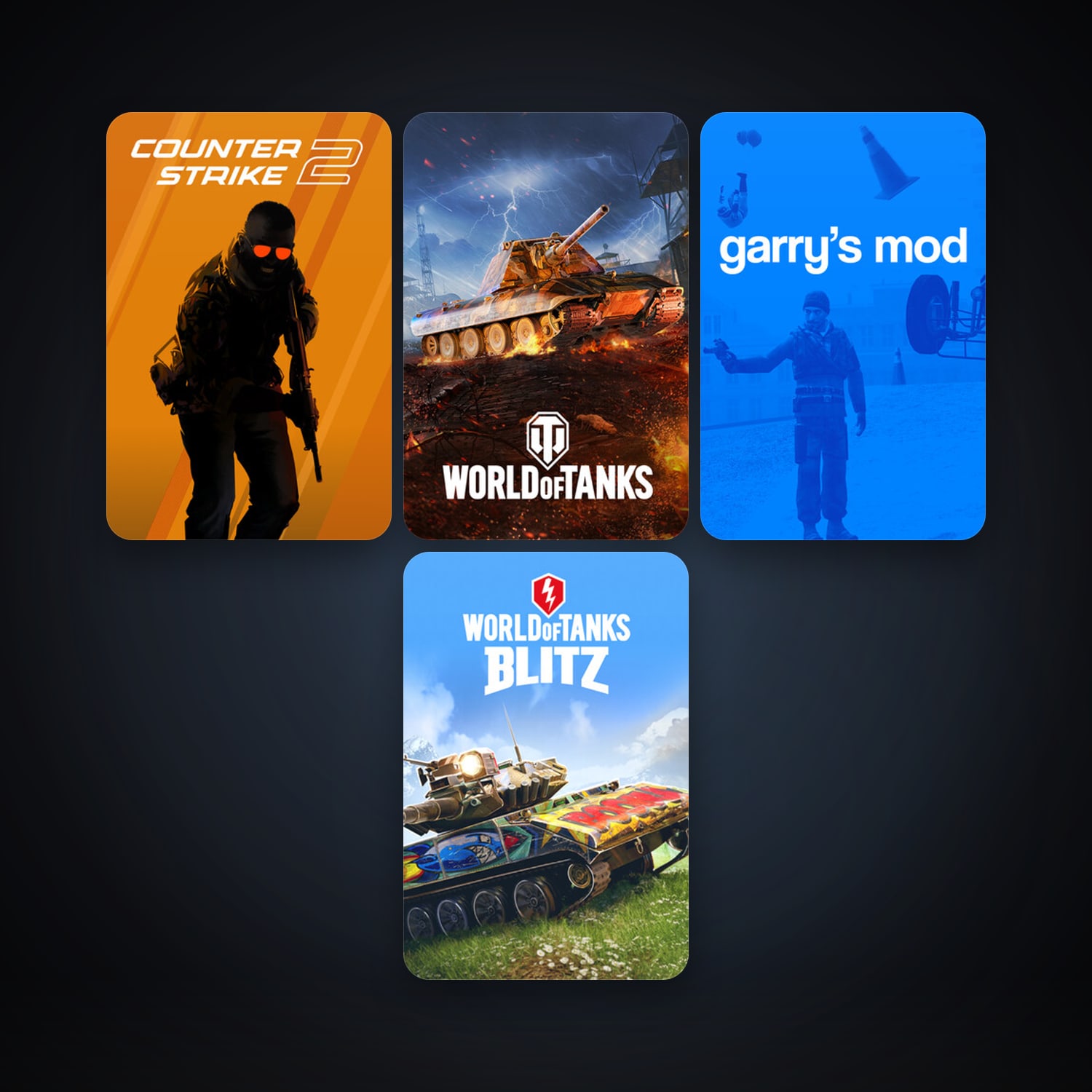 CS2 Prime + Garry's Mod, 6 games, clean — HabibiAccounts