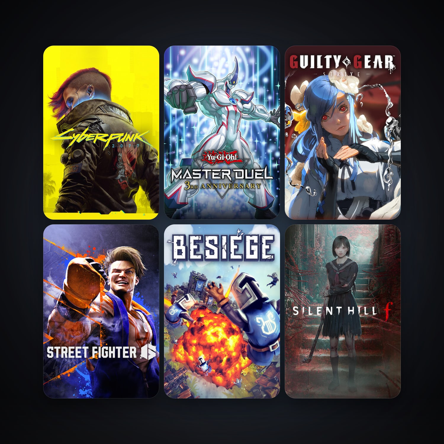 Besiege + Cyberpunk 2077, 46 games, clean — HabibiAccounts