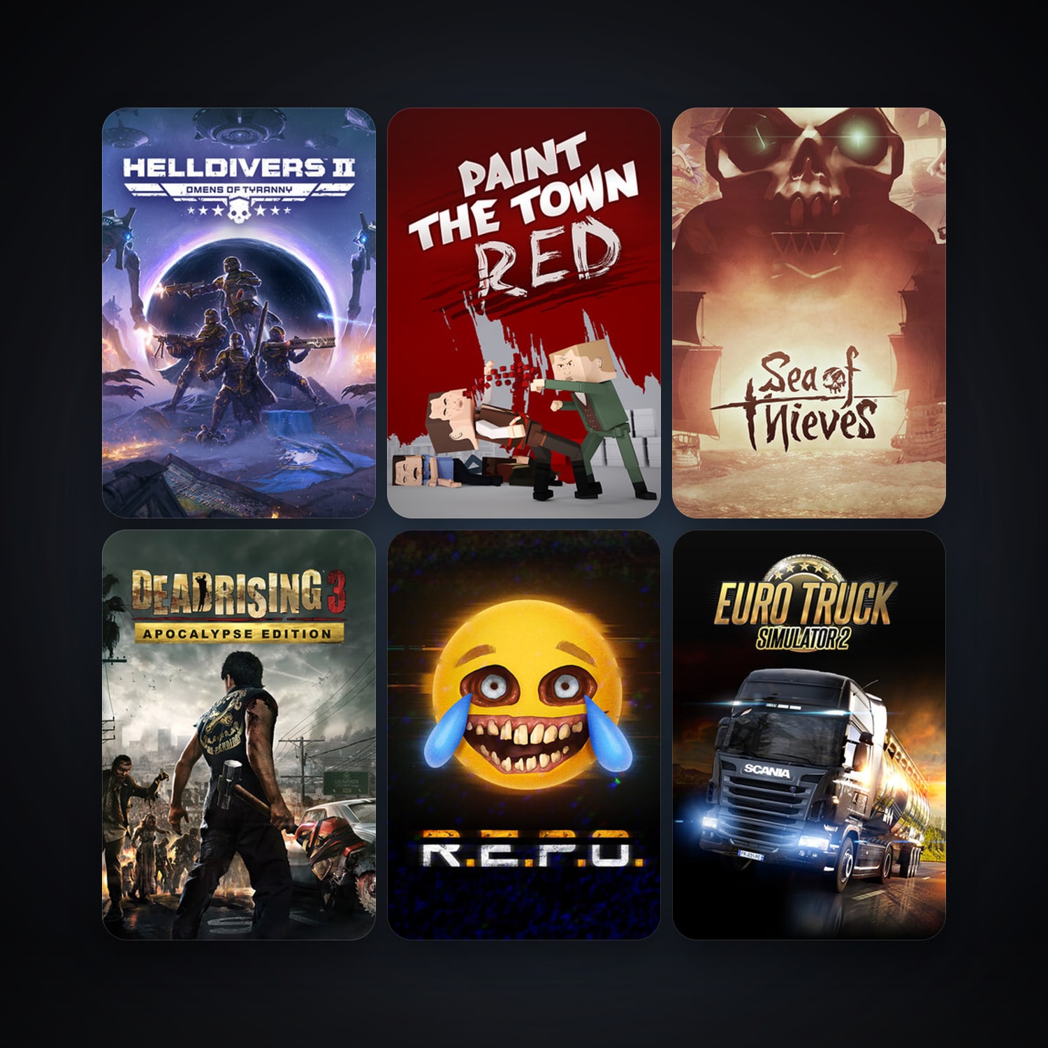 Euro Truck Simulator 2 + Dead Rising 3 Apocalypse Edition, 63 games, clean — HabibiAccounts