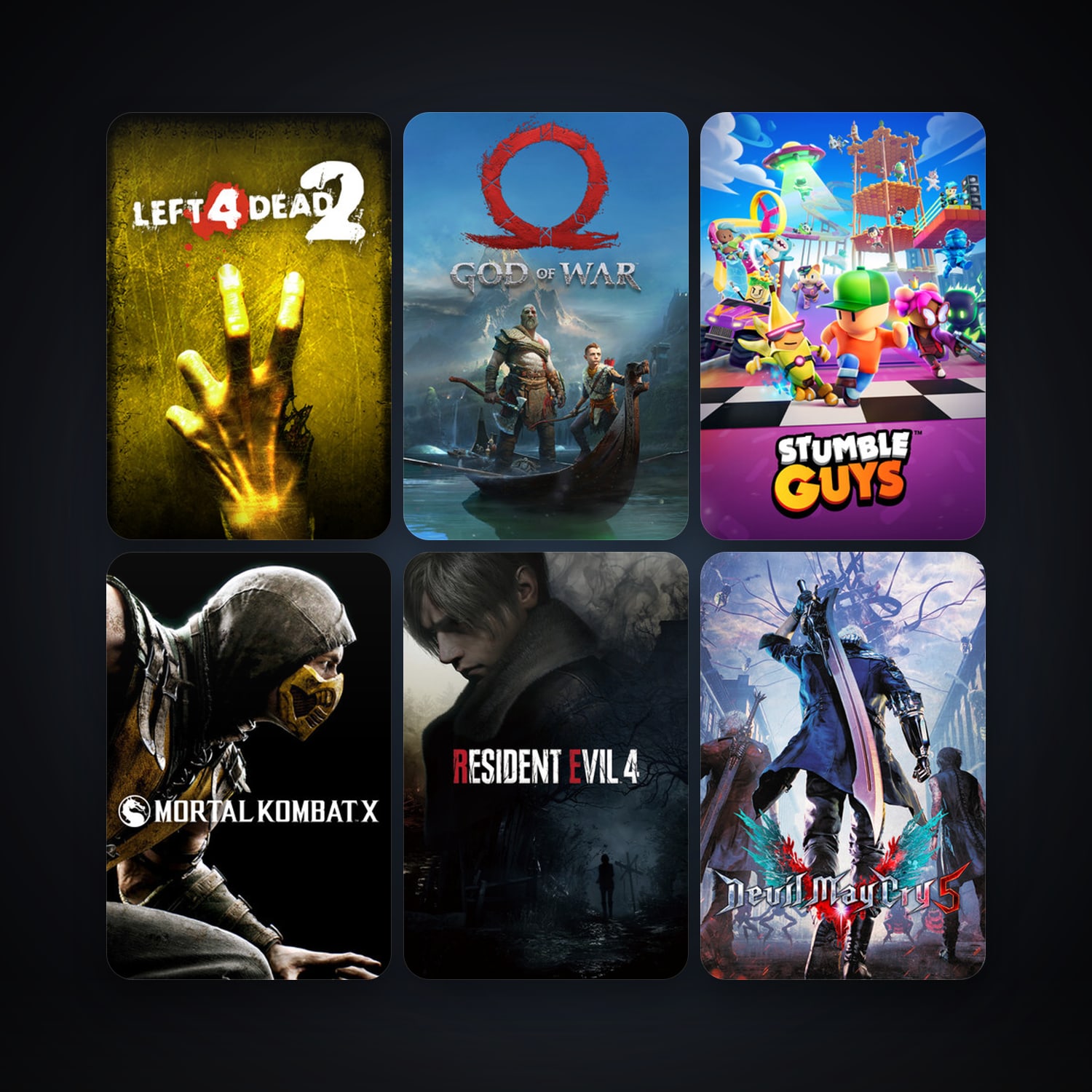Half-Life + Left 4 Dead 2, 13 games, clean — HabibiAccounts