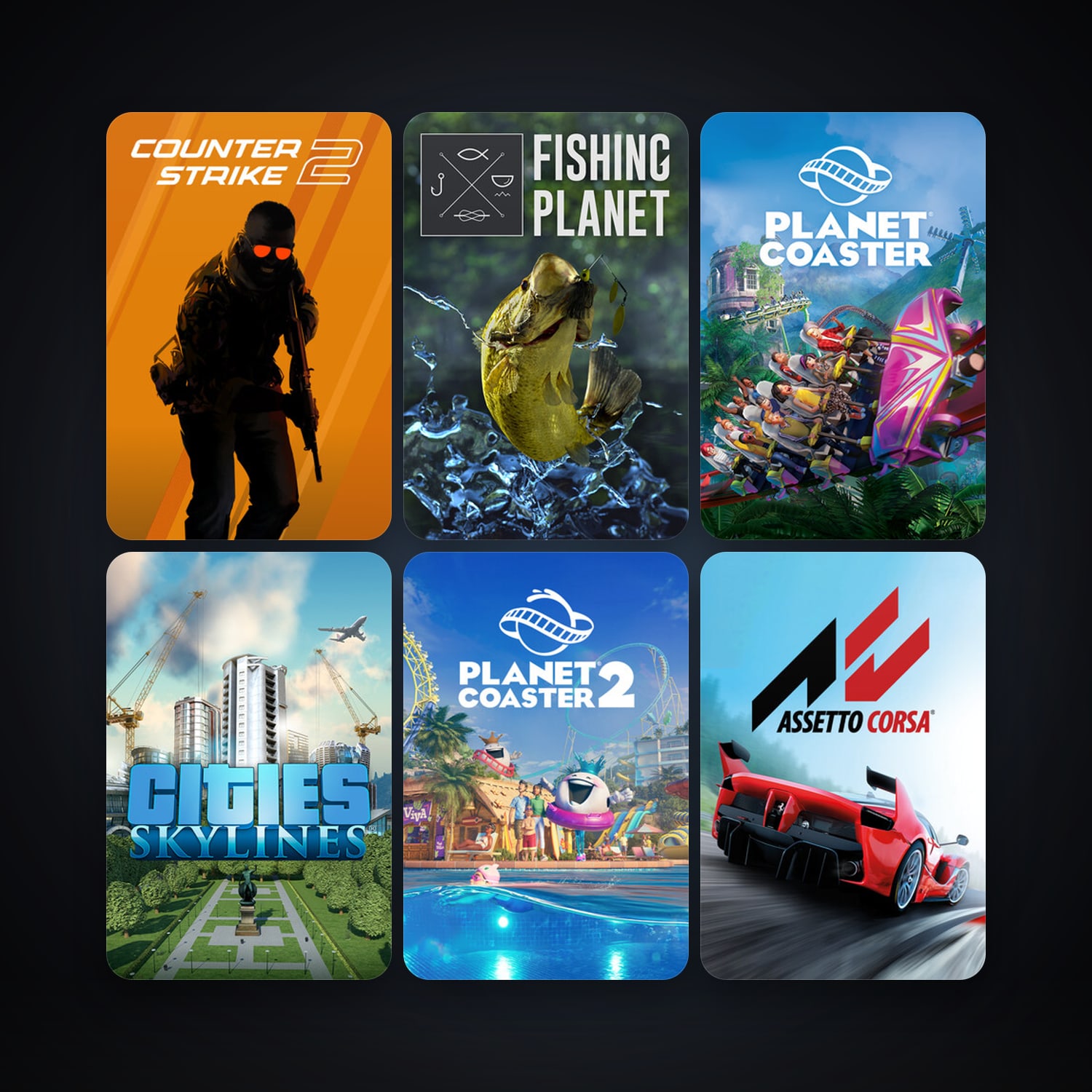 CS2 Prime + Sid Meier's Civilization V, 30 games, Steam 10, clean — HabibiAccounts