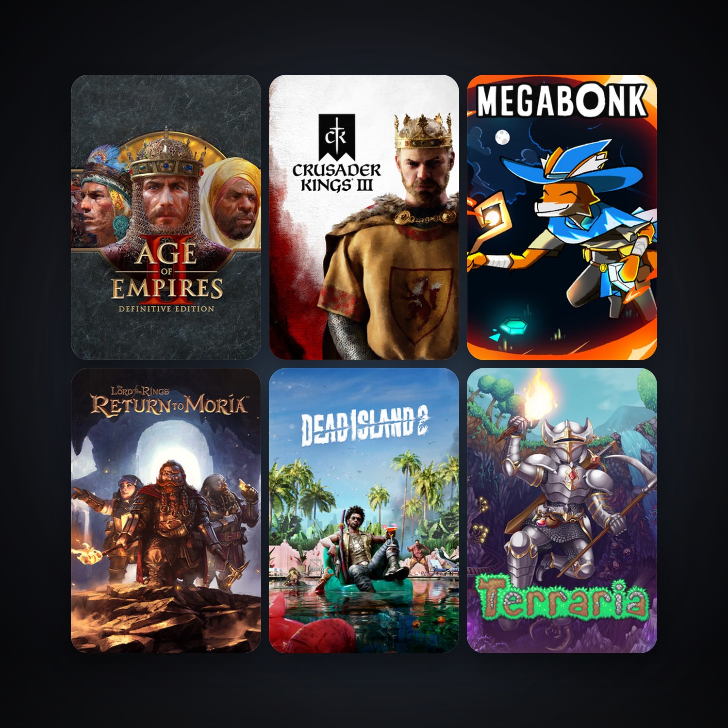 Spiral Knights + Terraria, 51 games, clean — HabibiAccounts