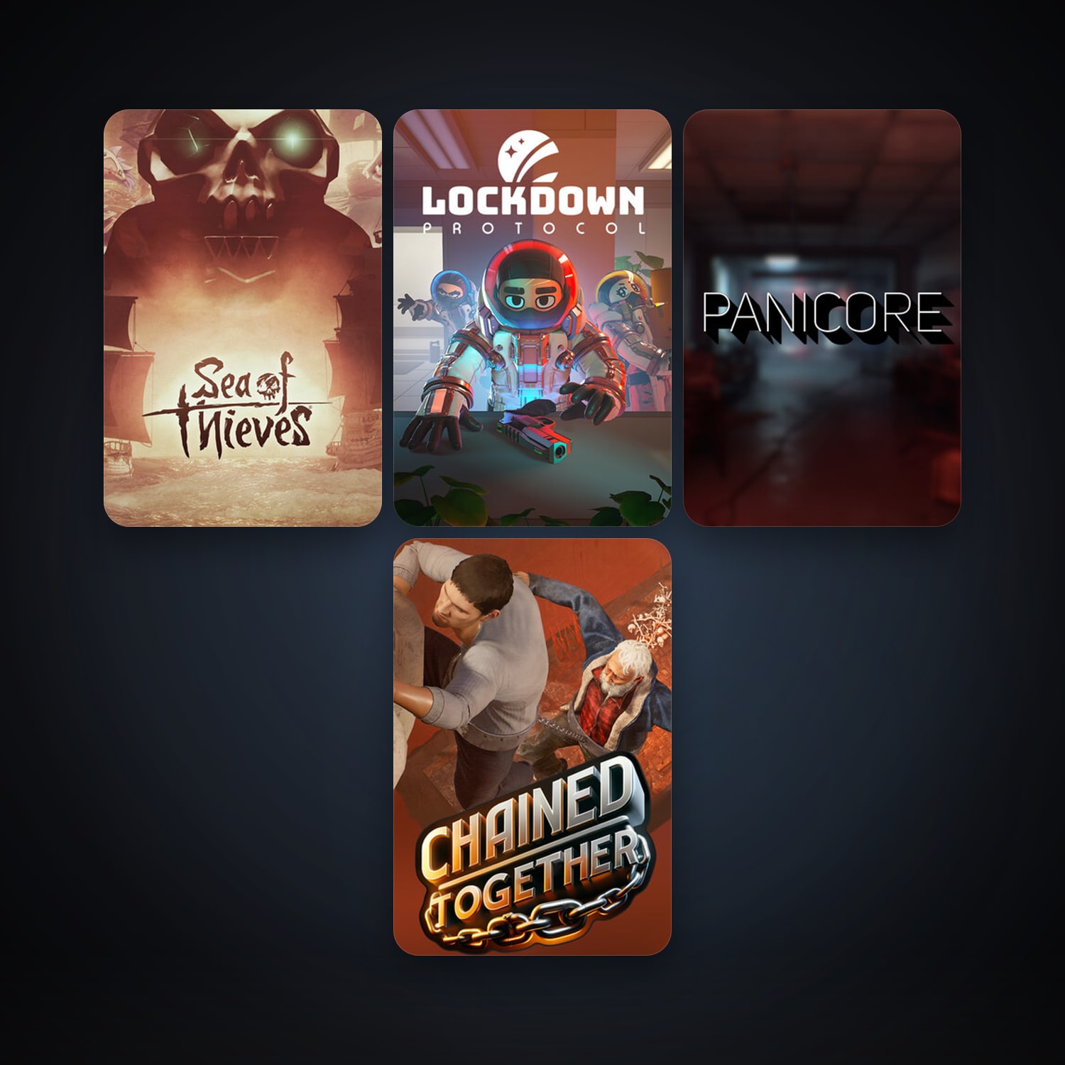 Sea of Thieves + Chained Together, 9 games, clean — HabibiAccounts