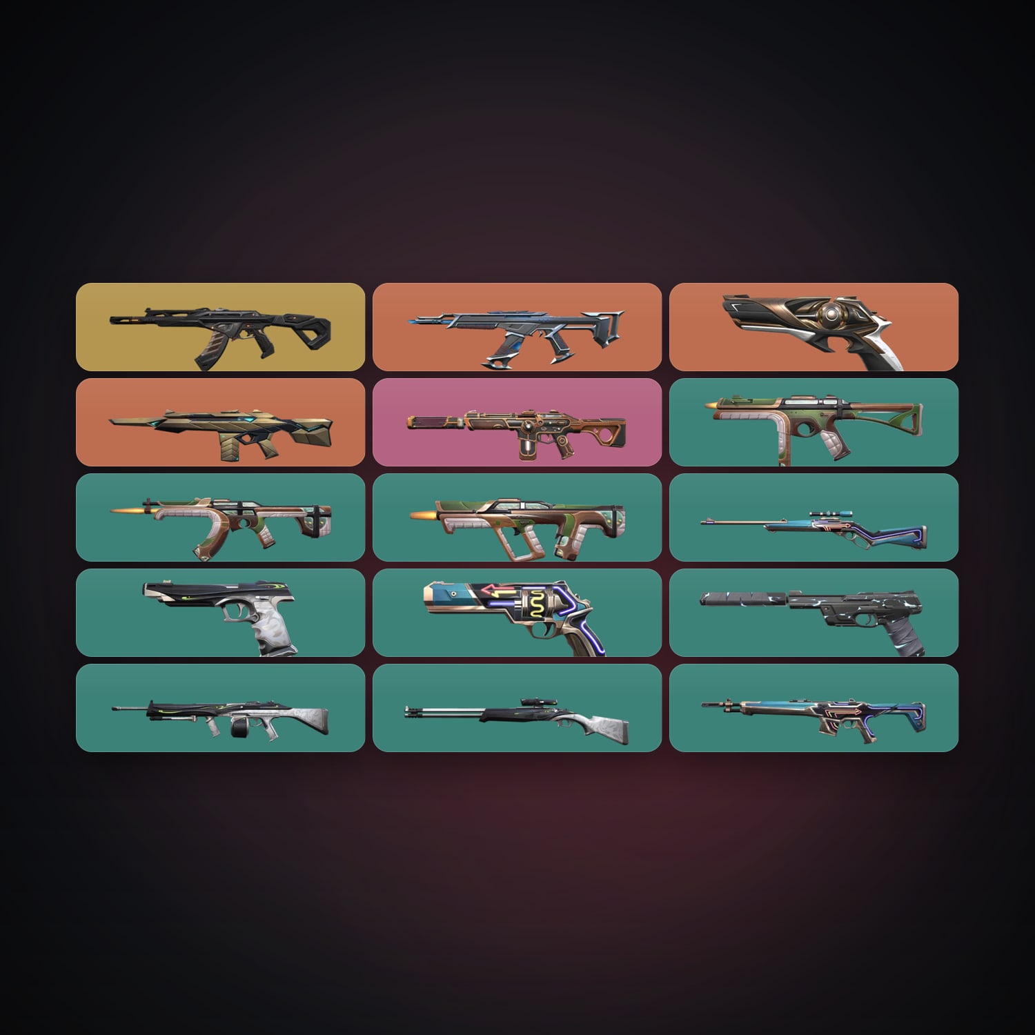 NA Bronze 1 locker — 15 skins, lvl 55 — HabibiAccounts