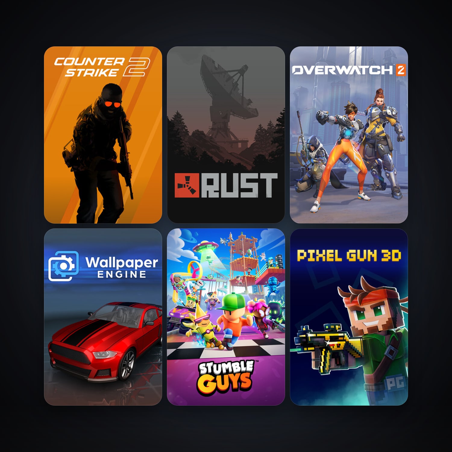 CS2 Prime + Rust, 29 games, clean · 261457619 — HabibiAccounts