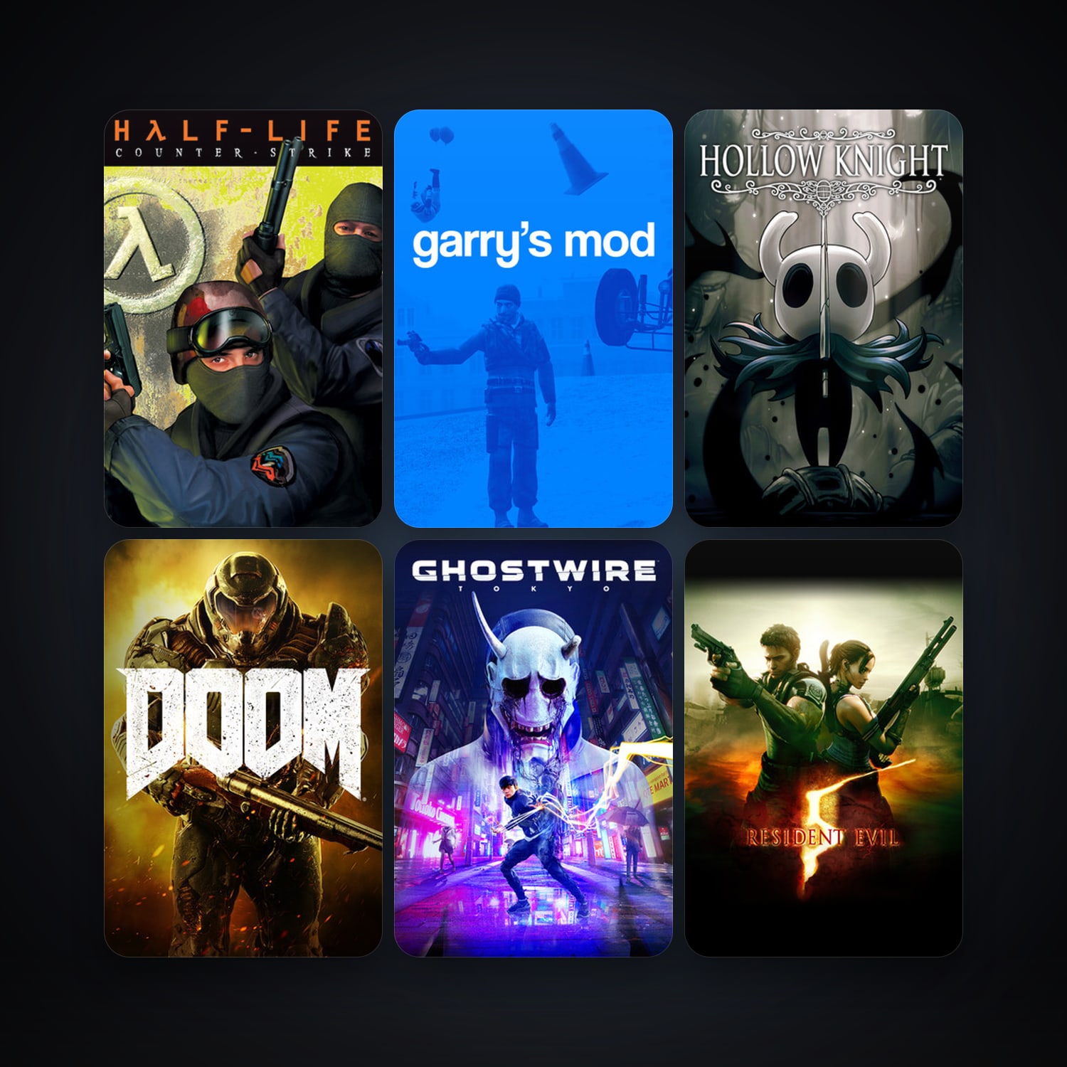 Counter-Strike + Garry's Mod, 124 games, clean — HabibiAccounts