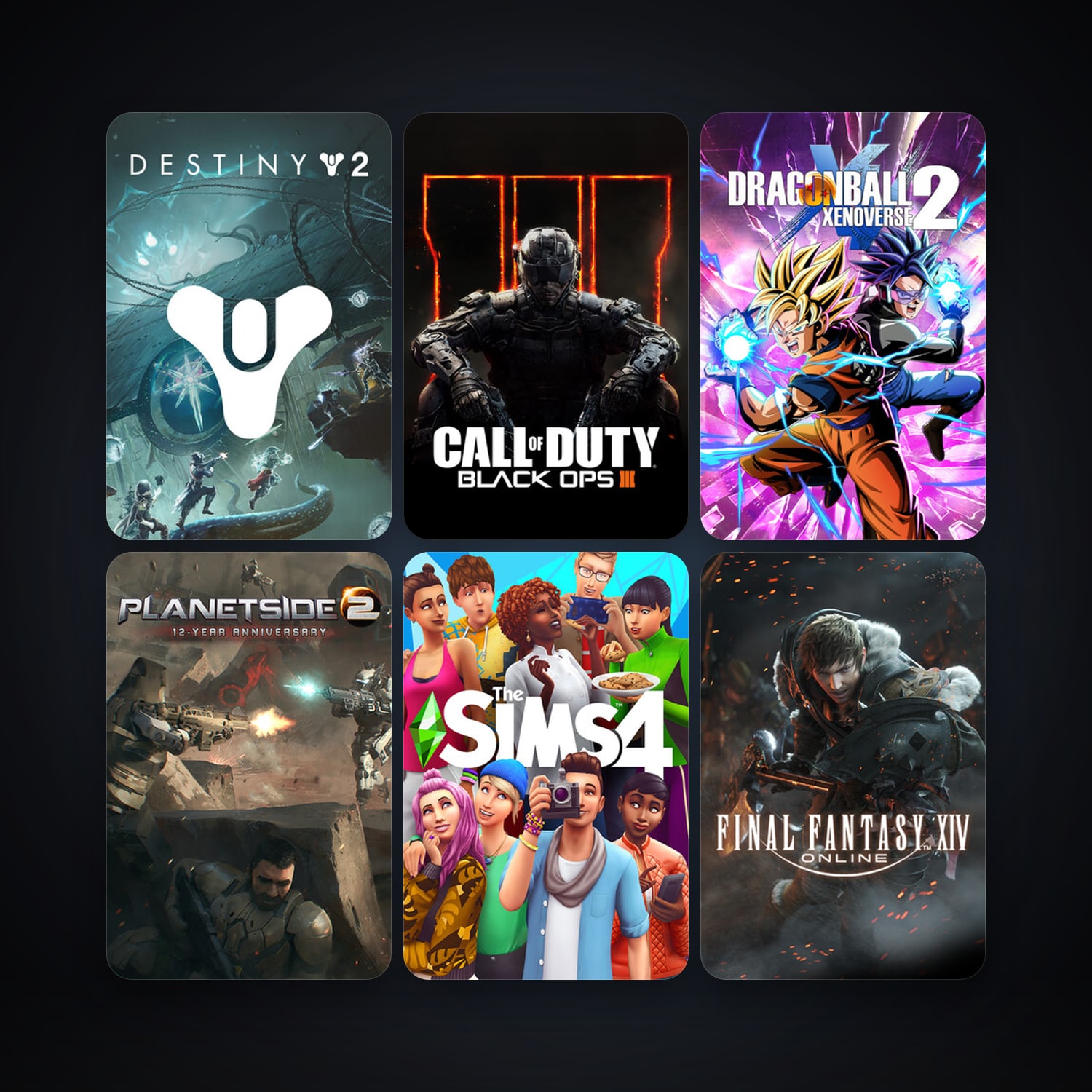 FINAL FANTASY XIV Online + Call of Duty: Advanced Warfare, 19 games, clean — HabibiAccounts