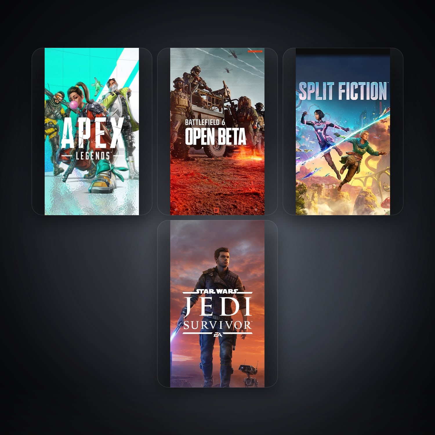 EA Apex Legends + Battlefield 1 — HU — 9 games · 261458136 — HabibiAccounts