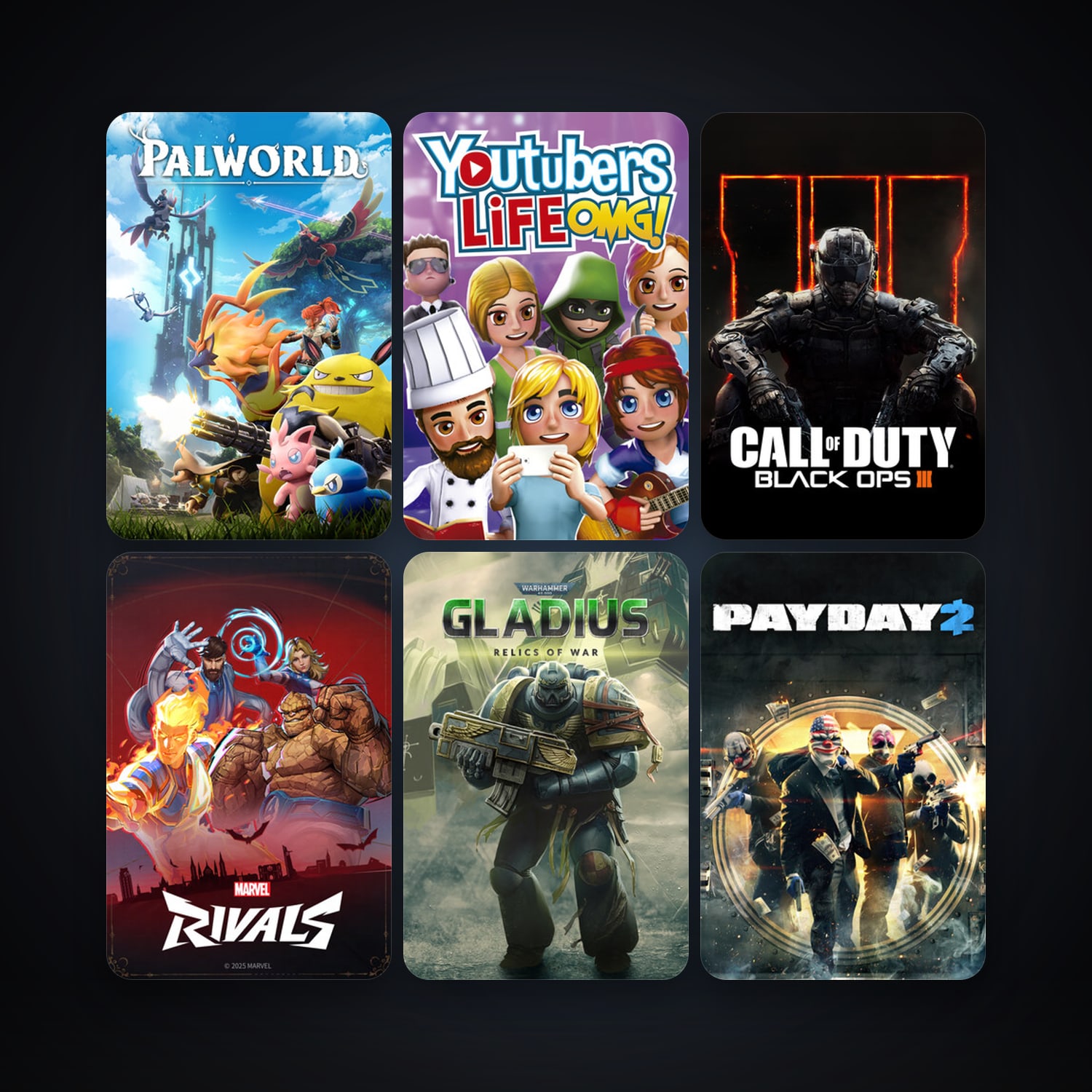 Free CS2 (No Prime) + PAYDAY 2, 19 games, clean · 261458435 — HabibiAccounts