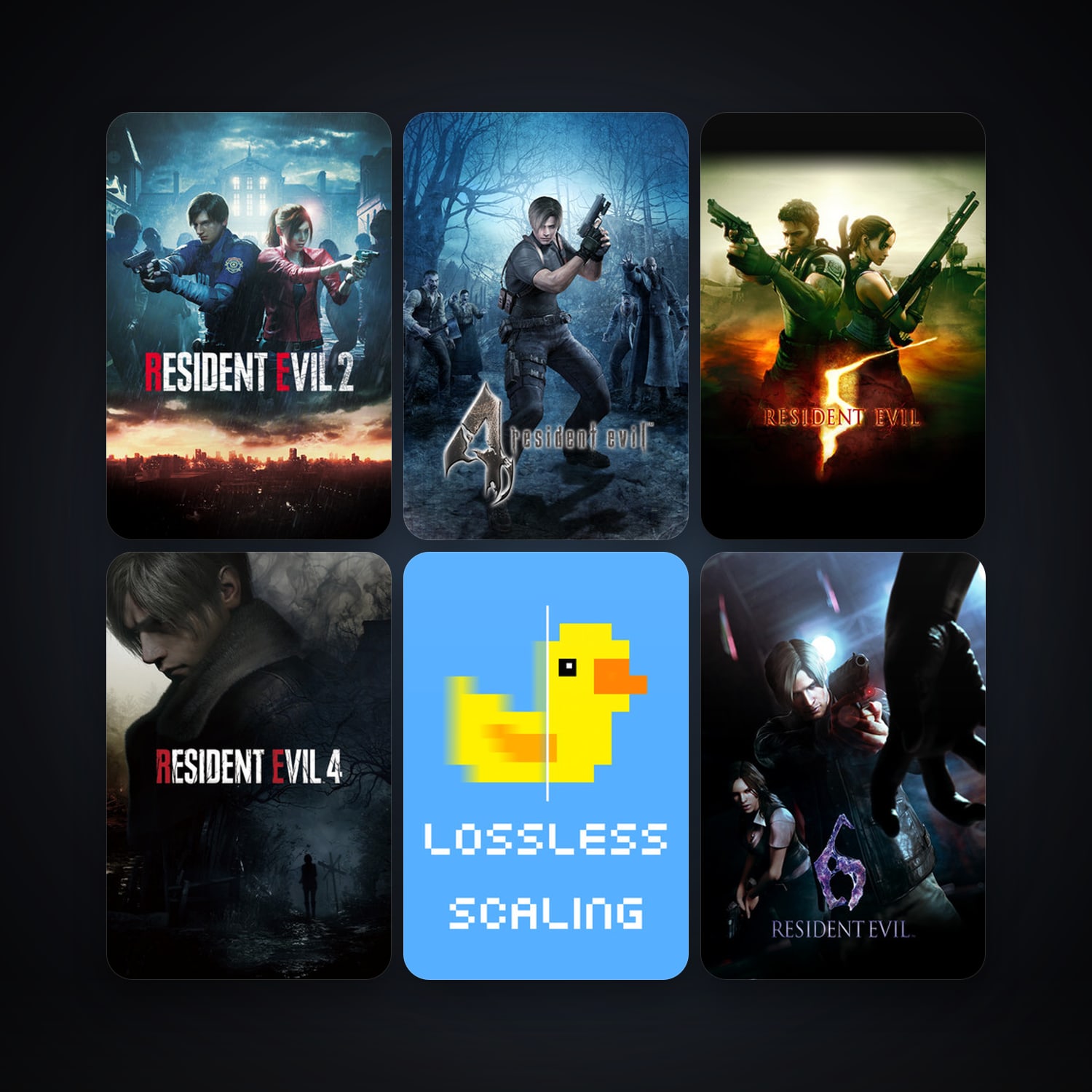 Resident Evil 5 + Resident Evil 6, 25 games, clean — HabibiAccounts