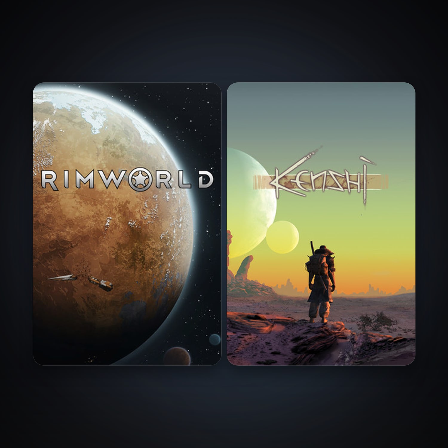 Kenshi + RimWorld, 3 games, clean — HabibiAccounts
