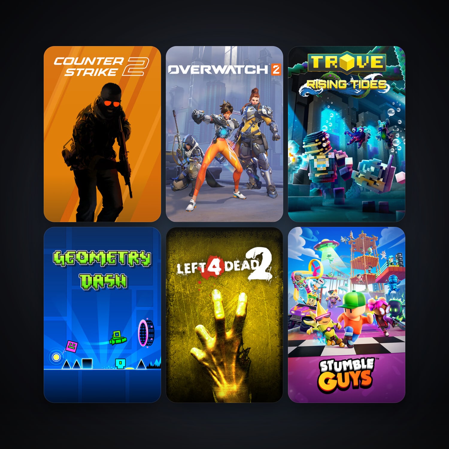 Counter-Strike + Left 4 Dead 2, 40 games, clean — HabibiAccounts