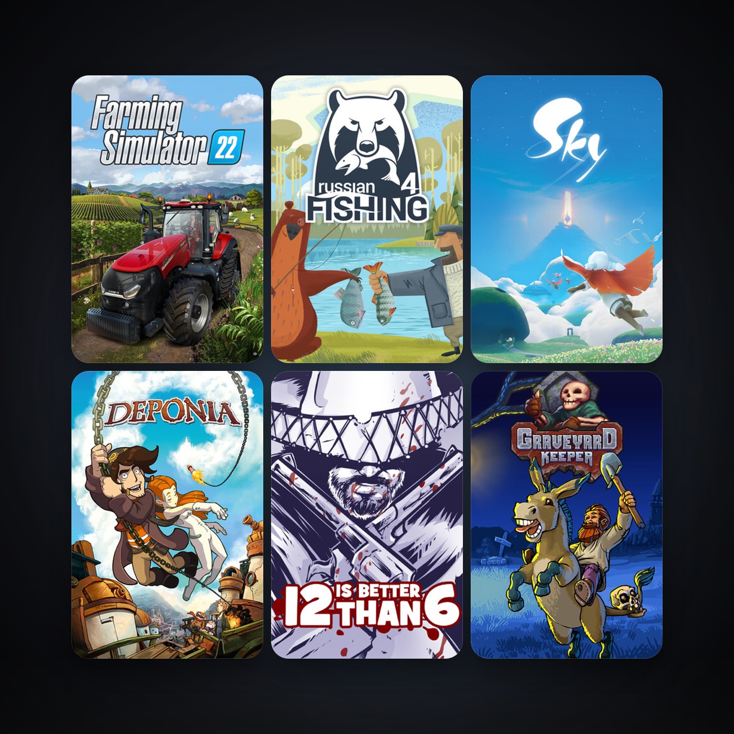 Deponia + 12 is Better Than 6, 24 games, clean — HabibiAccounts
